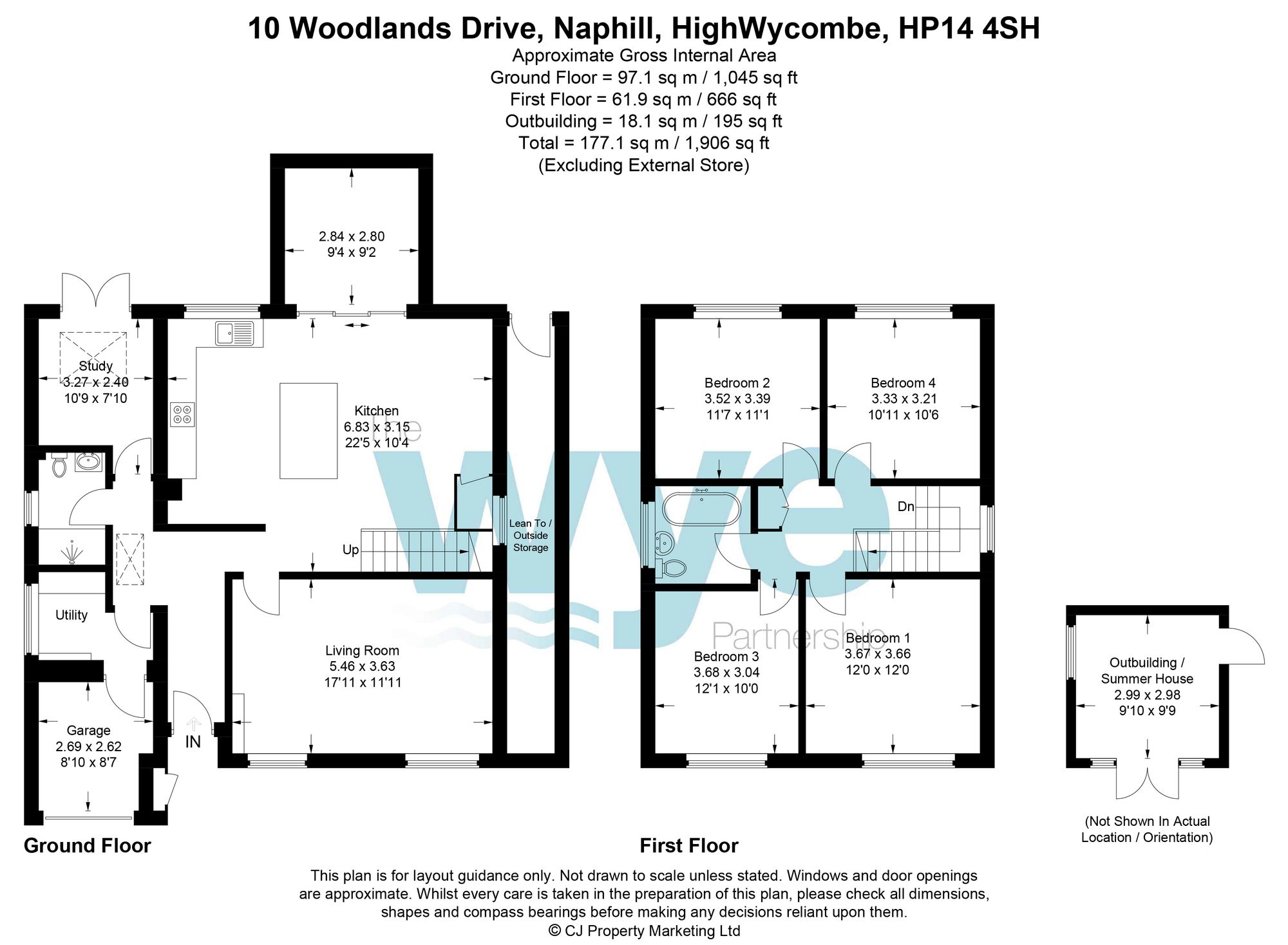 10 Woodlands Drive, High Wycombe floorplan