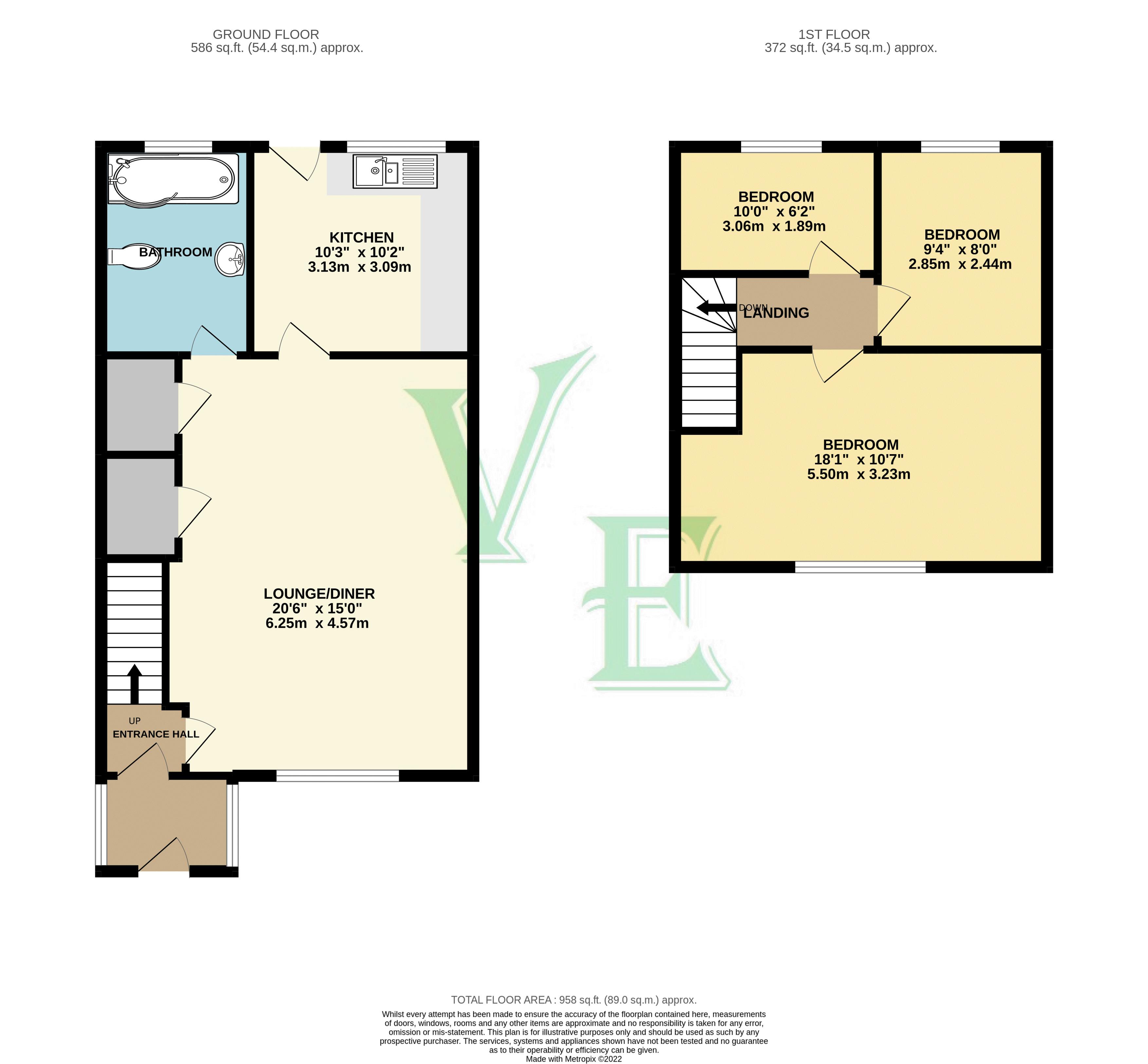 34, Oakhouse Road, Bexleyheath floorplan
