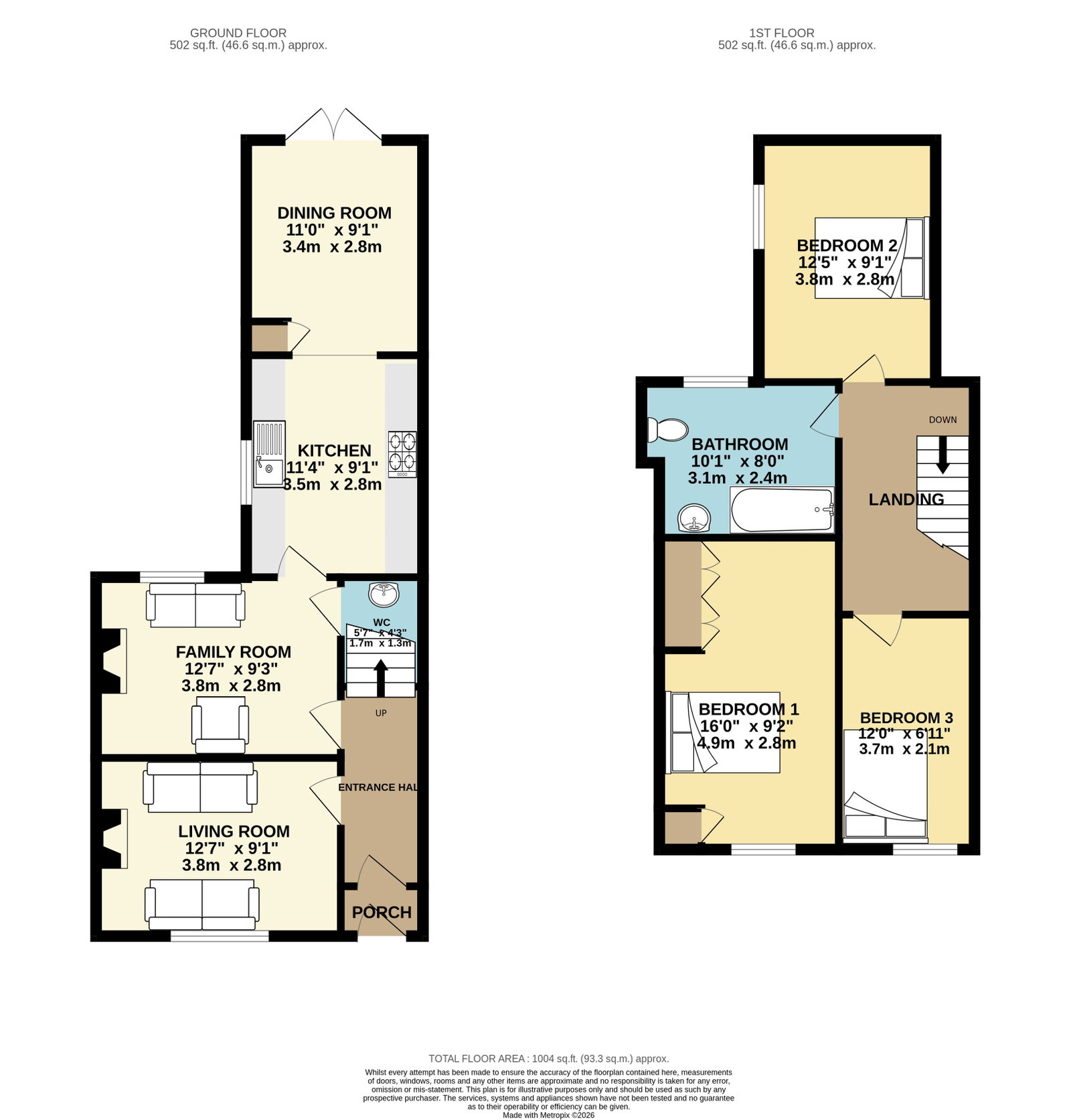 29, St. Johns Road, March floorplan
