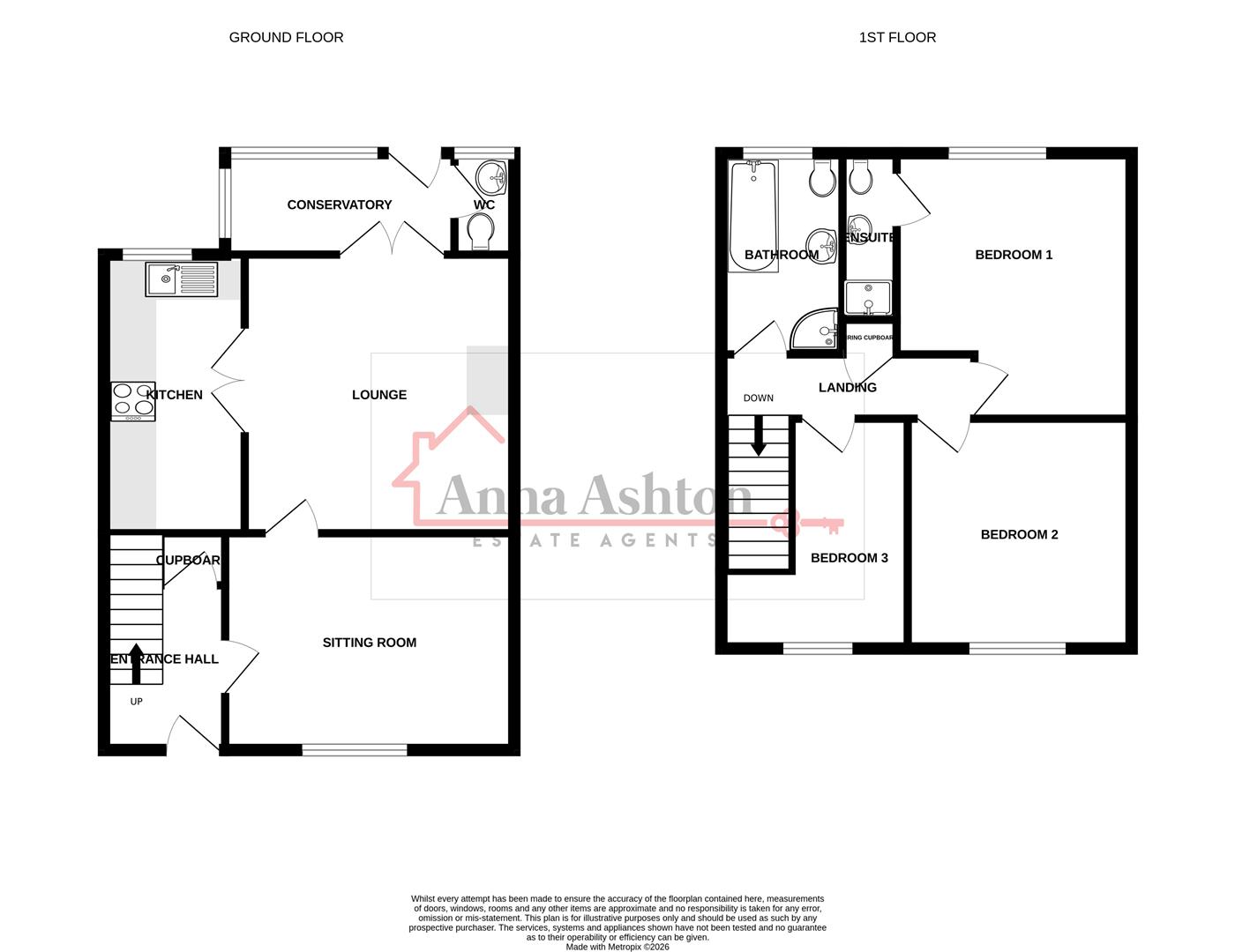 2, Llwyndu Cottages, Ammanford floorplan