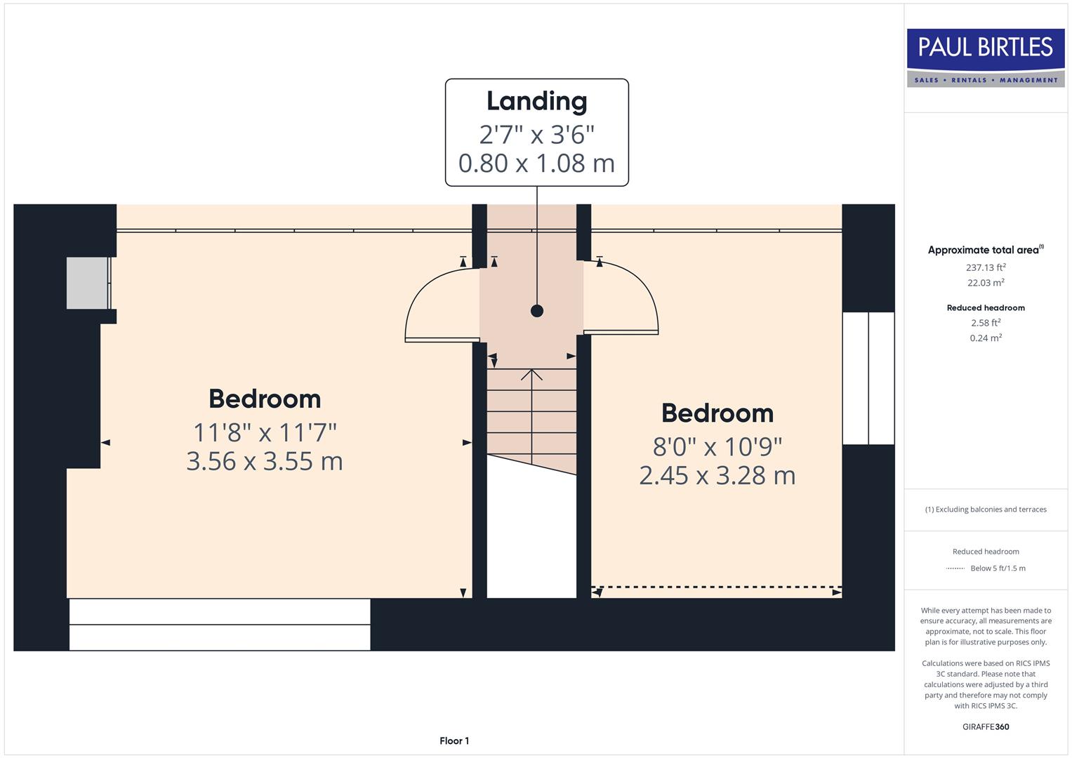 56, Balmoral Road, Manchester floorplan
