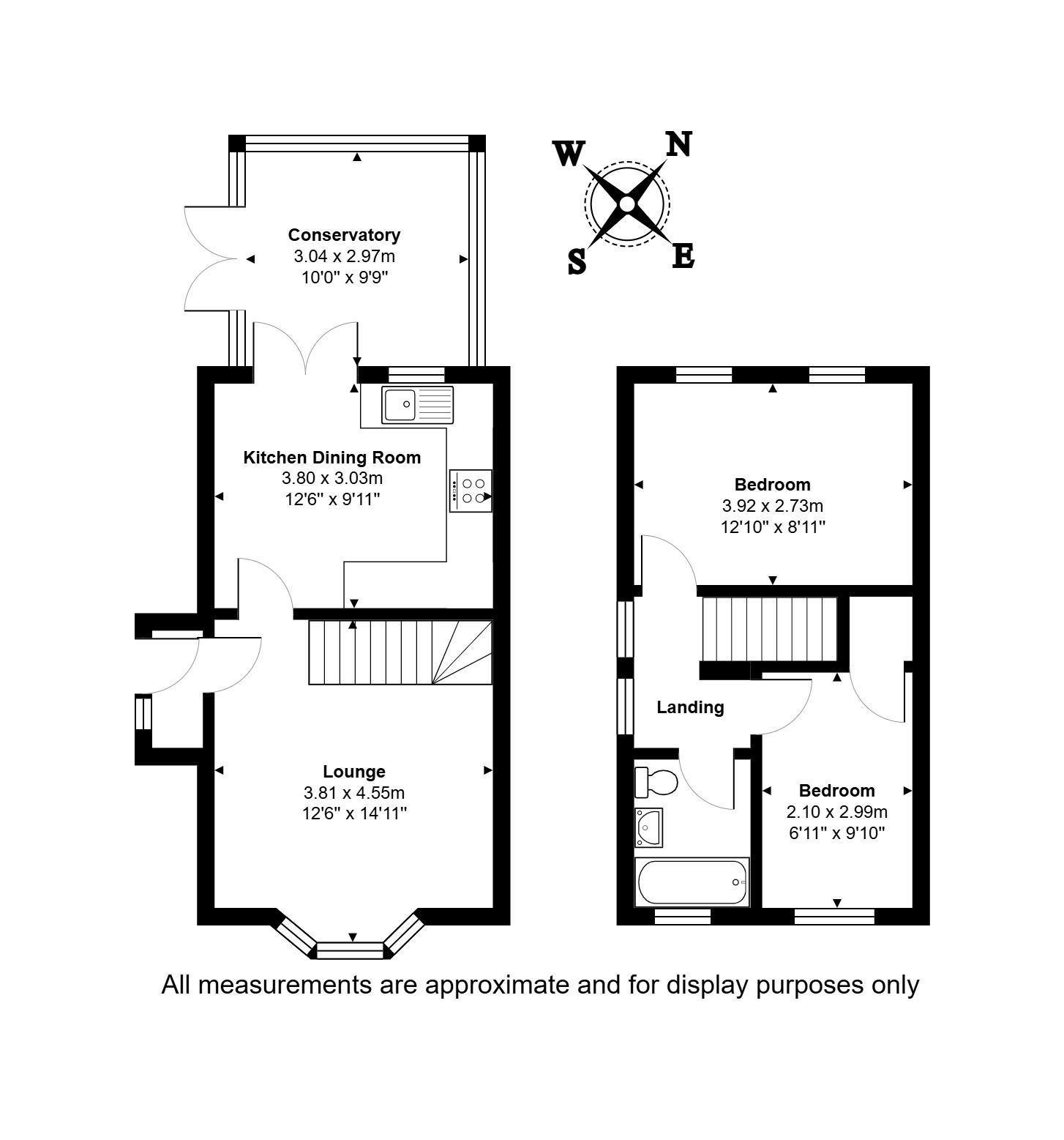 7, Epsom Close, Oswestry floorplan