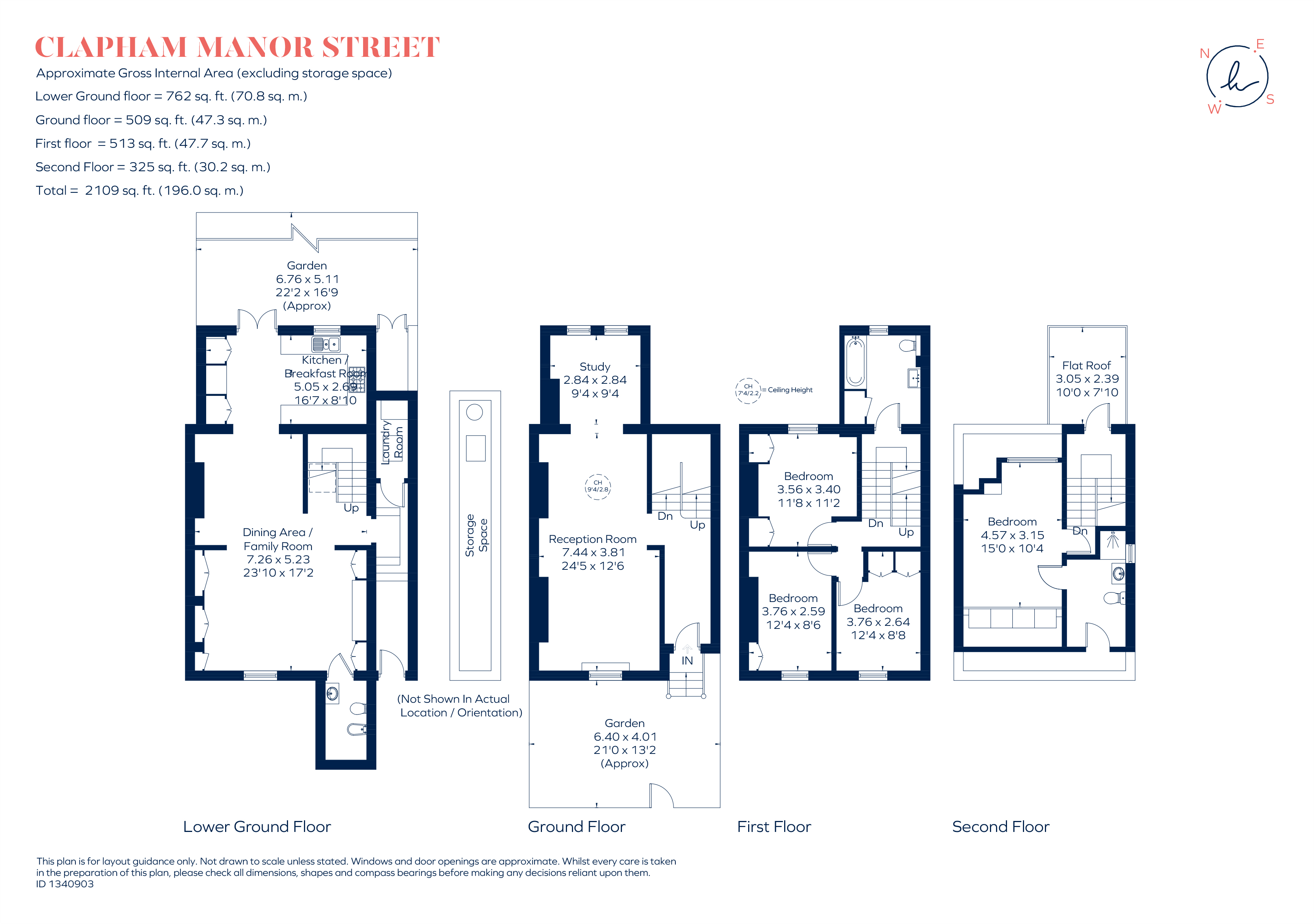 13, Clapham Manor Street, London floorplan