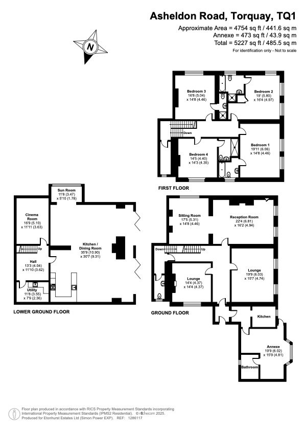 Wolverton, Asheldon Road, Torquay floorplan