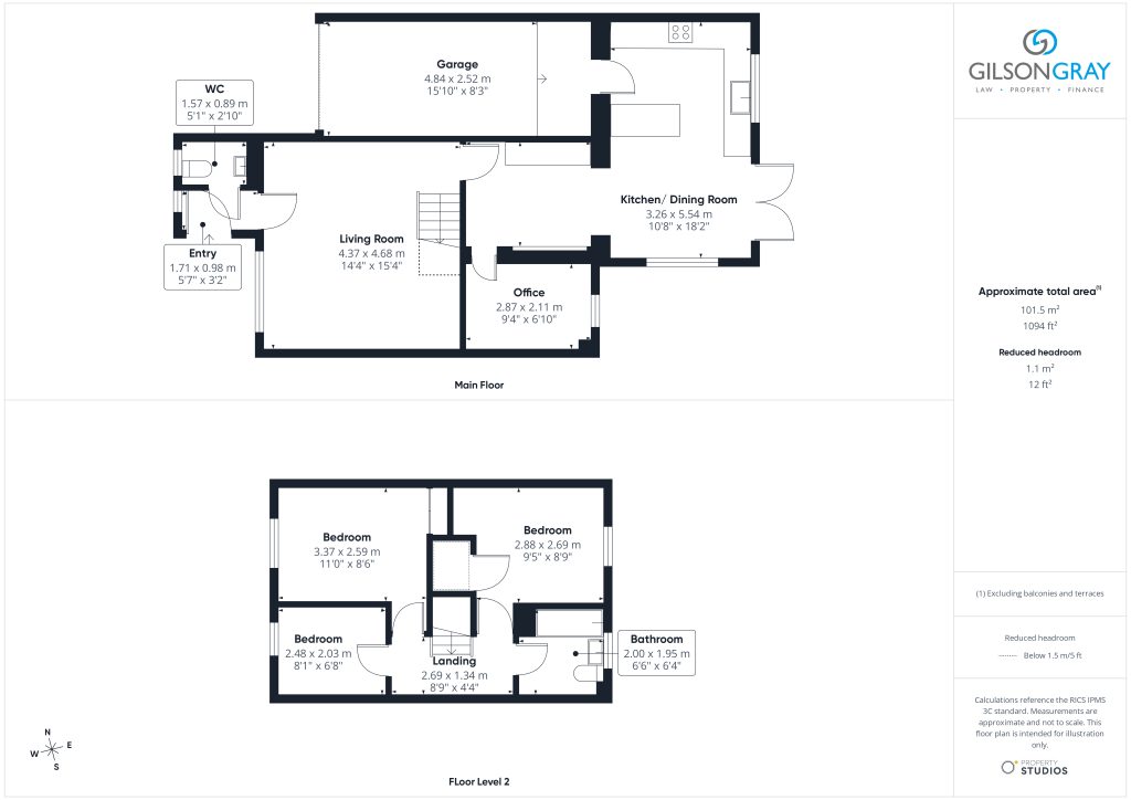 55, Speedwell Avenue, Danderhall floorplan