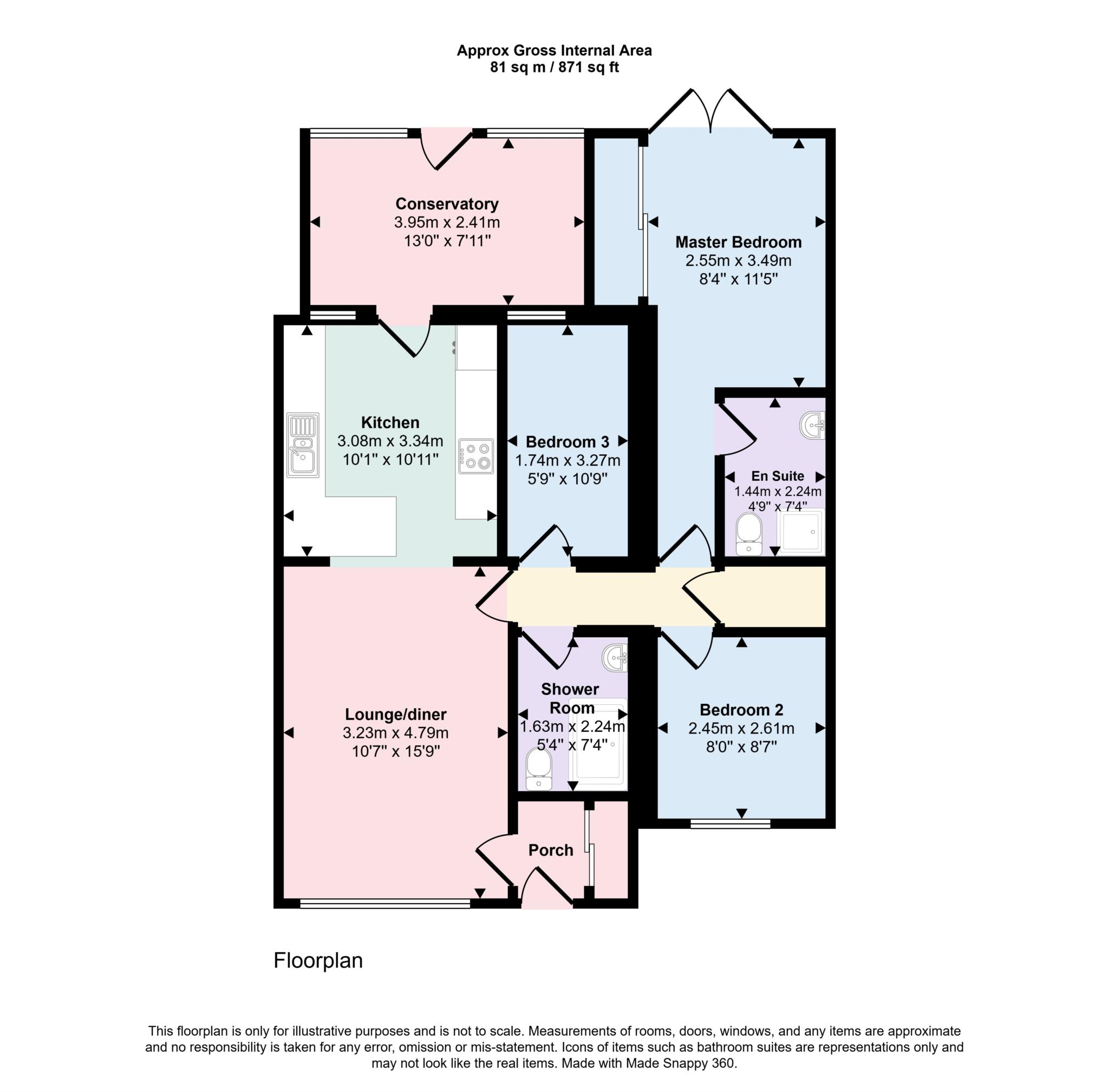 Beech Avenue, Nairn floorplan