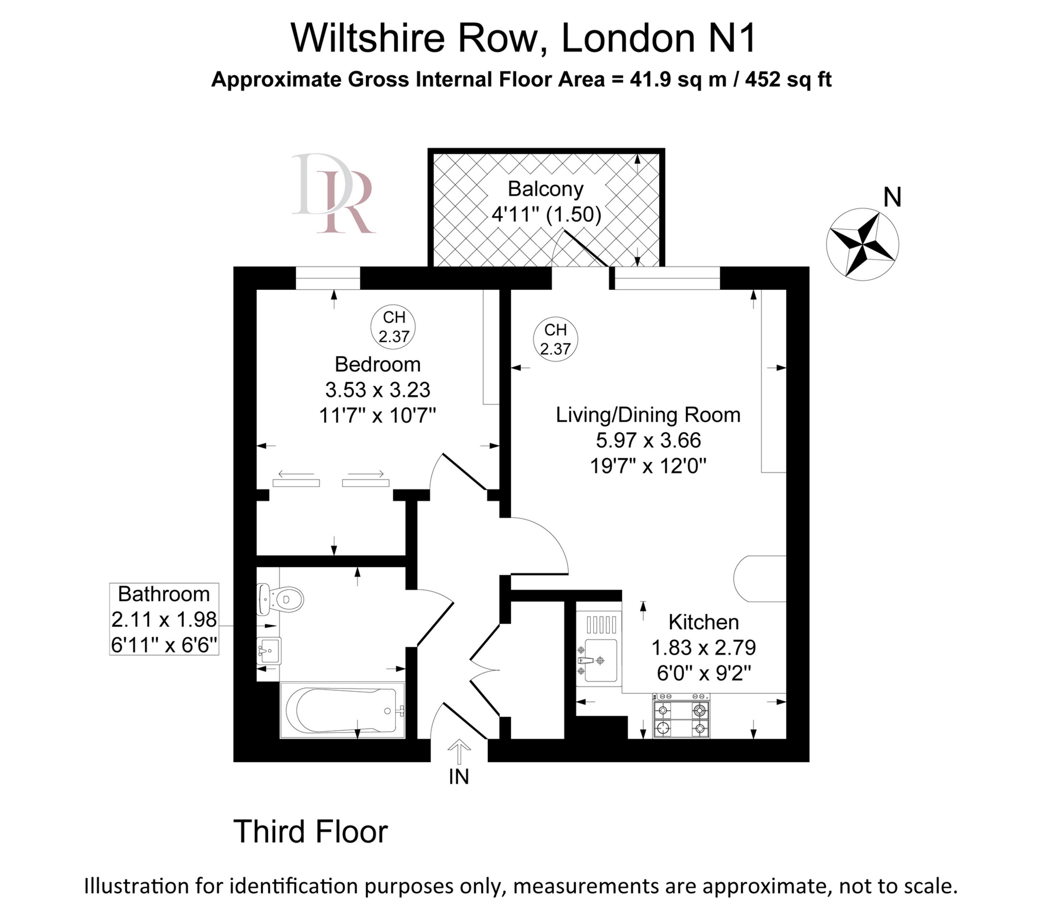 Flat 22 14, Wiltshire Row, London floorplan