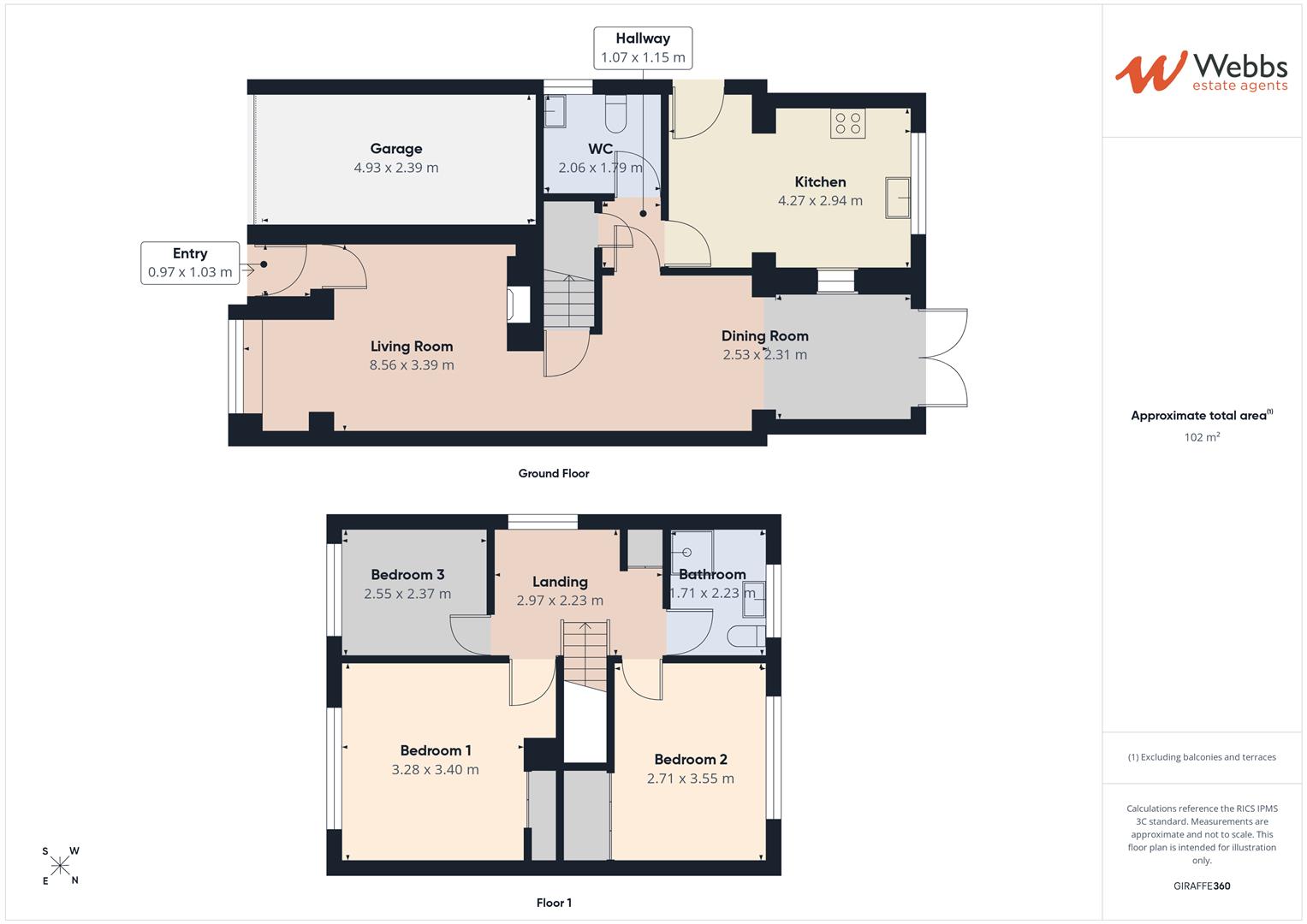 32, Hood Lane, Rugeley floorplan