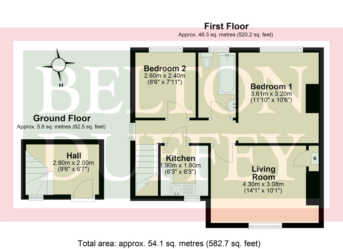 6a, Northfield Waye, Wells-next-the-Sea floorplan