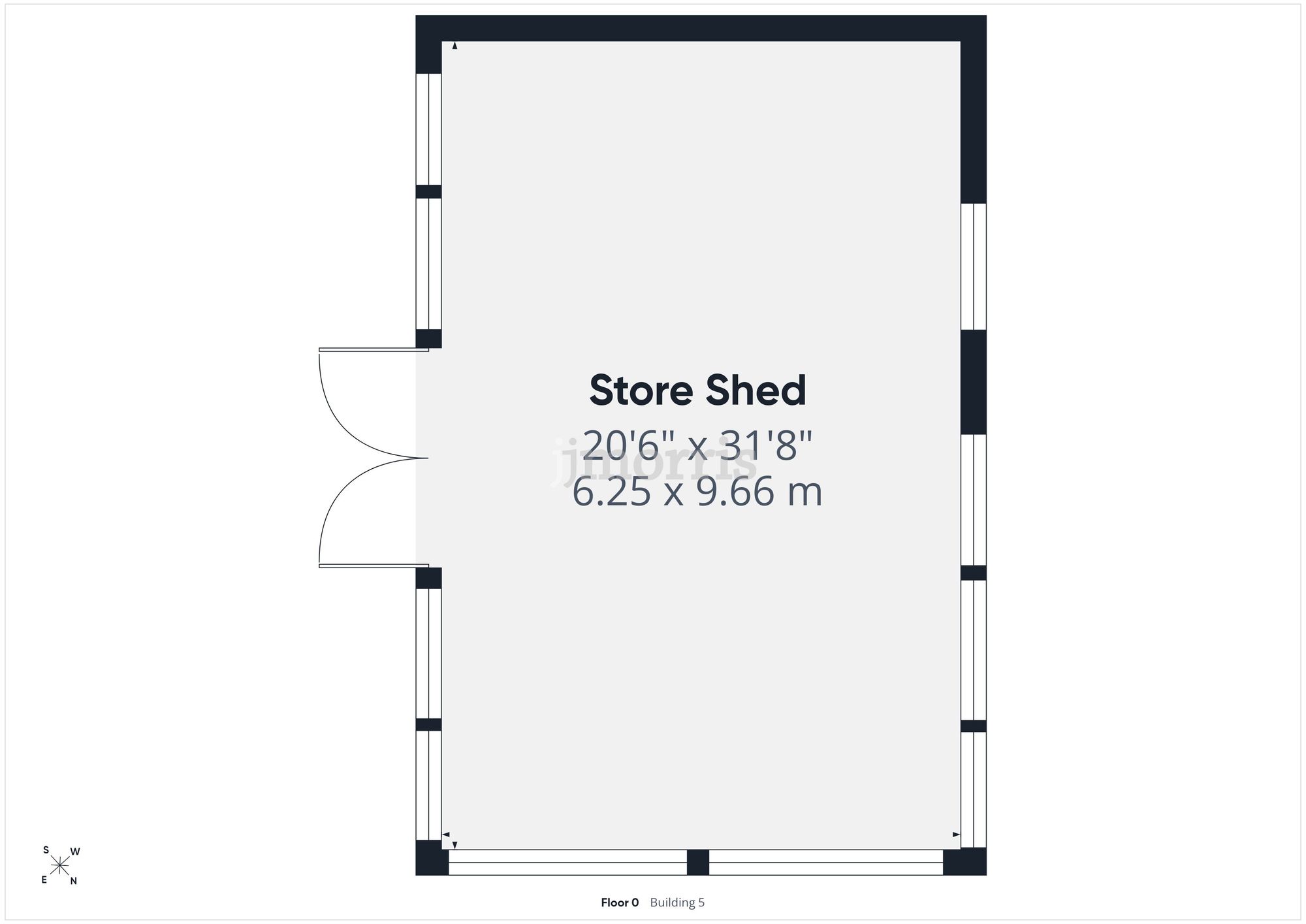 Ty Canol, Rhosfach, Clunderwen floorplan
