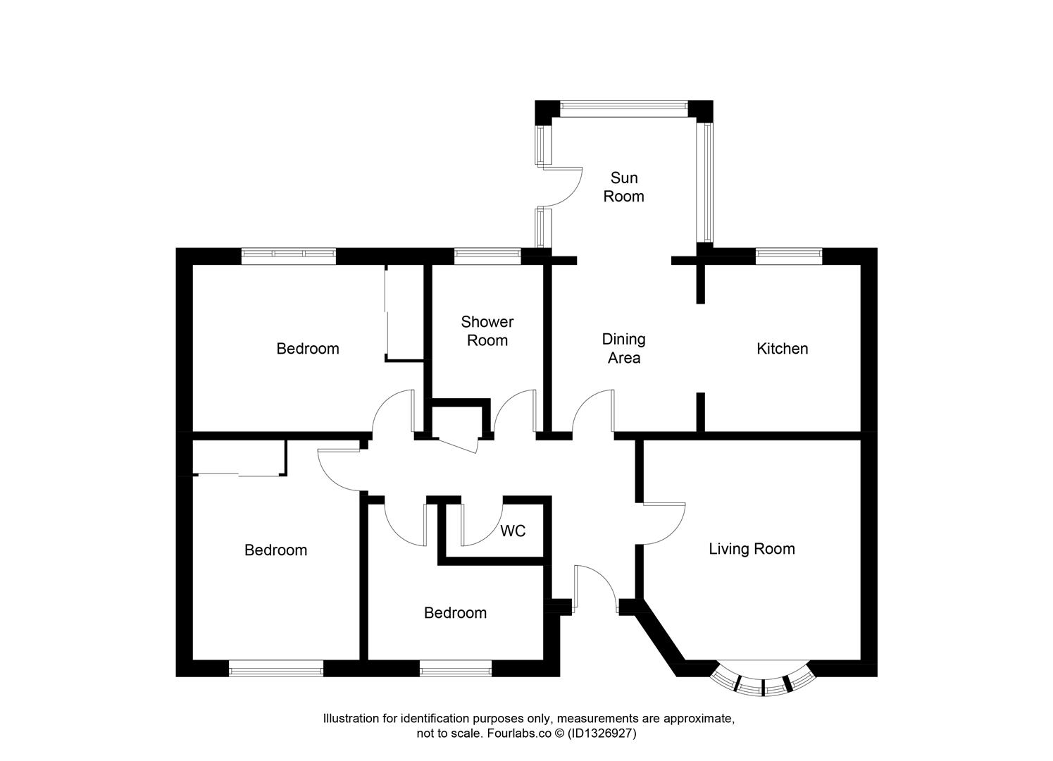 2, Colquhoun Avenue, Glenrothes floorplan