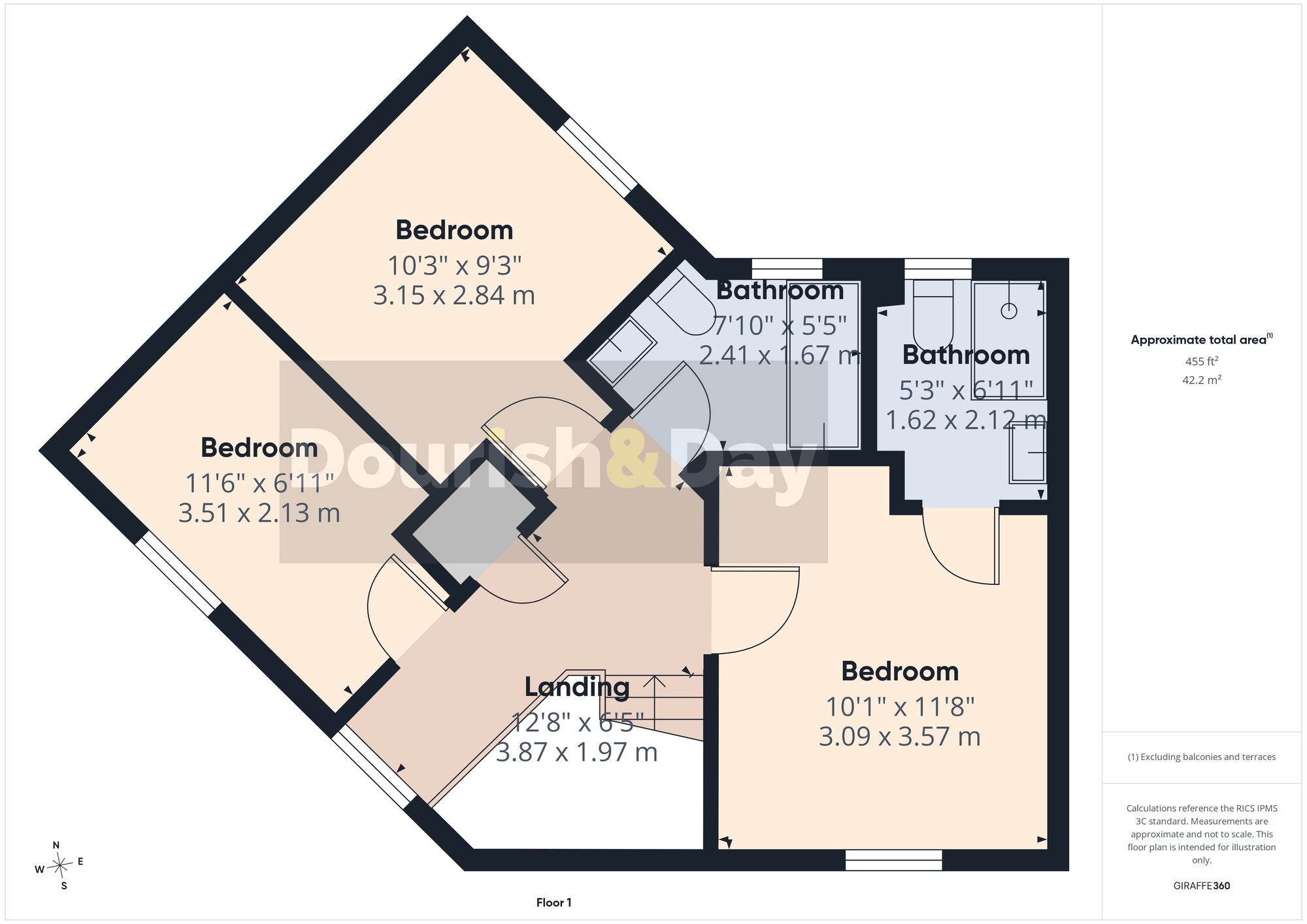 1 Cardamine Parade, Stafford floorplan