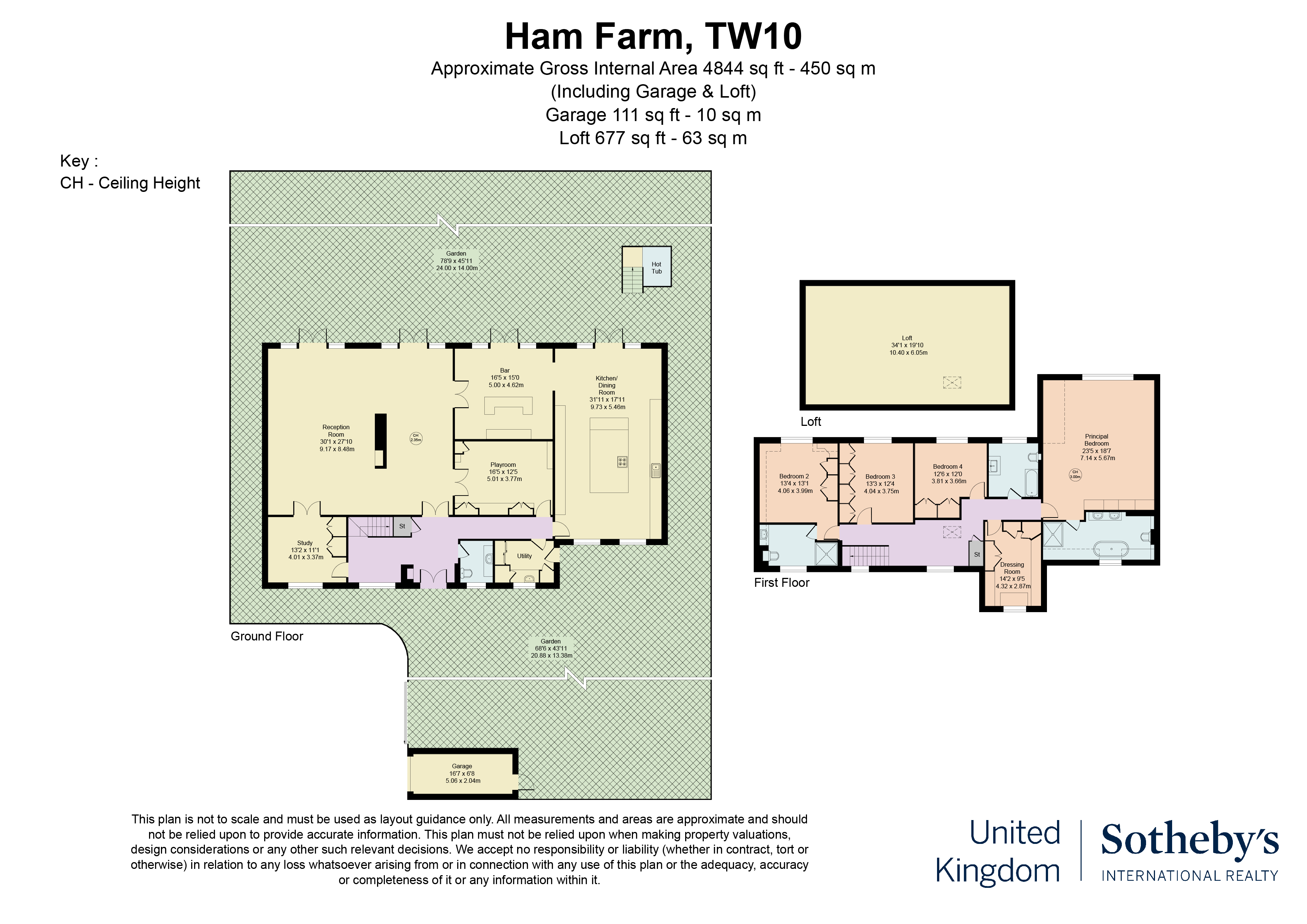 Ham, Ham Farm road, London floorplan