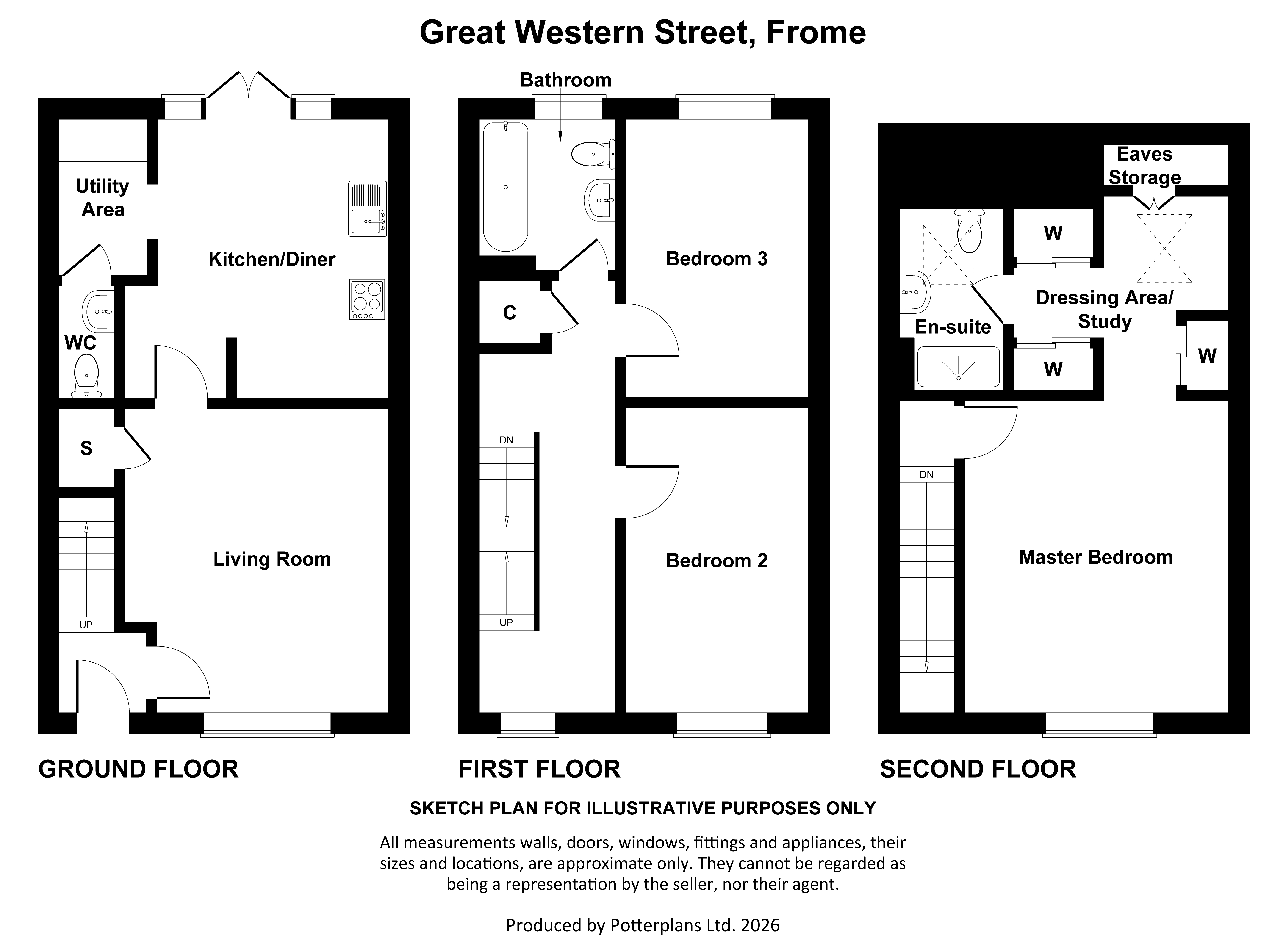 66, Great Western Street, Somerset floorplan
