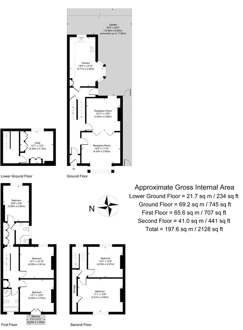 23, Mycenae Road, Blackheath floorplan