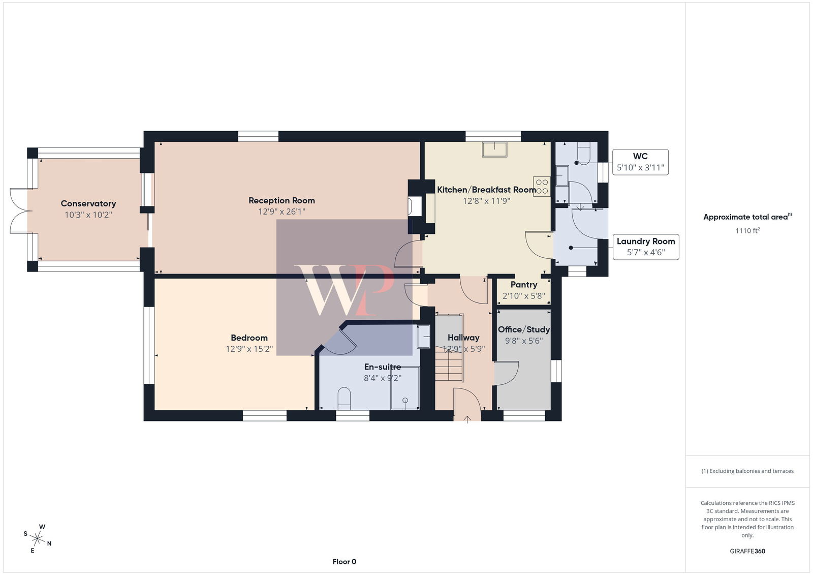 Quarry Wood Cottage, Grove Road, Diss floorplan