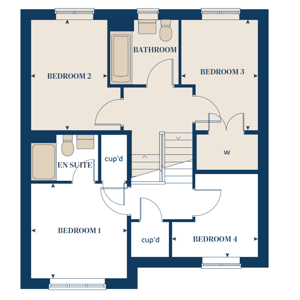 307, Callington Road, Tavistock floorplan