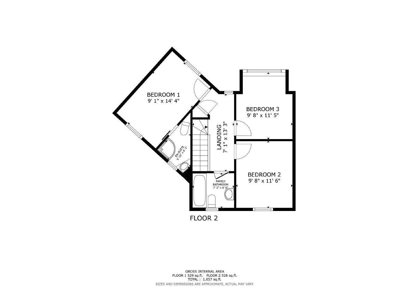 7a, Gloucester Road, Stamford floorplan