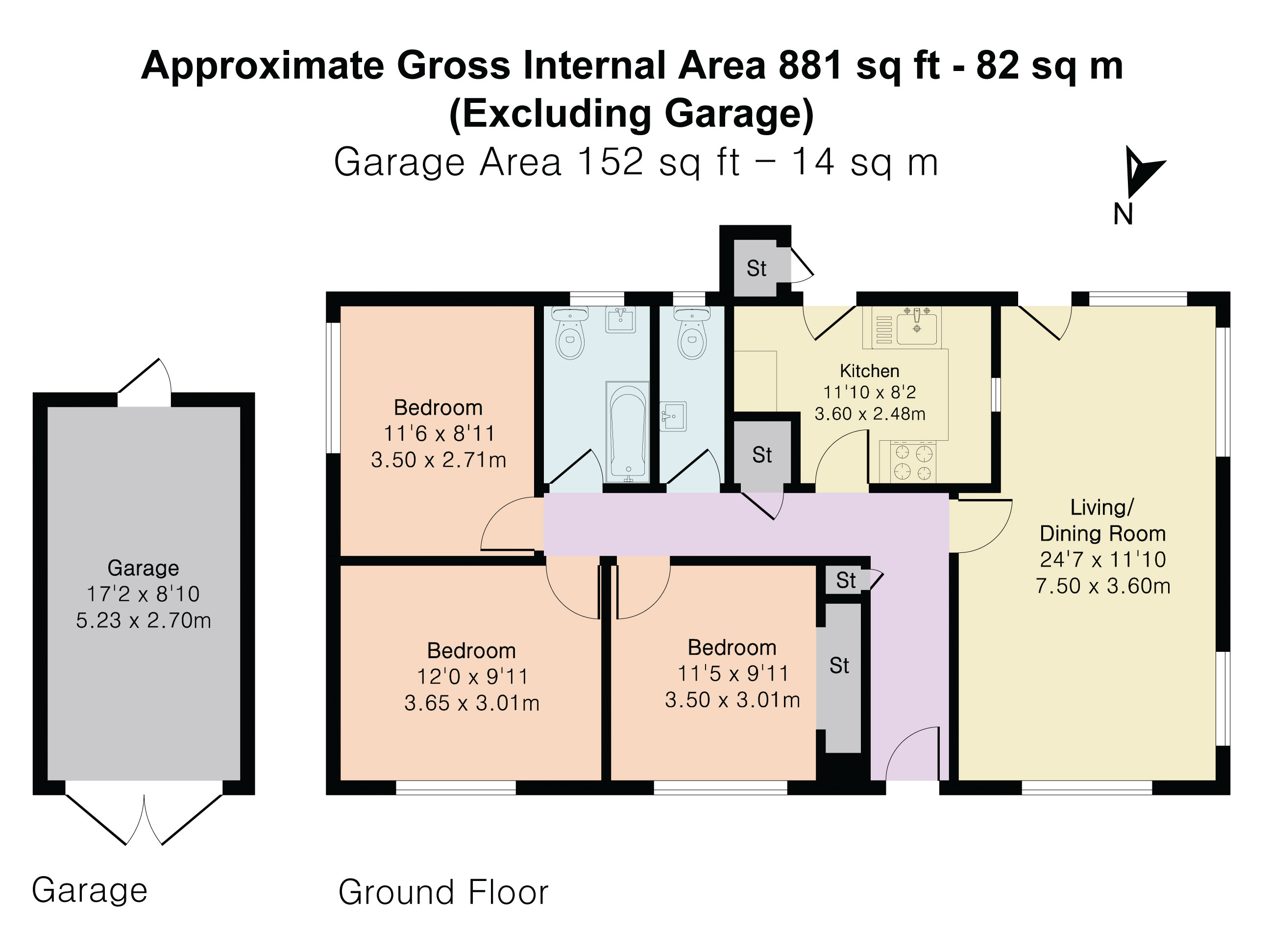 24, Heatherfield, Petersfield floorplan