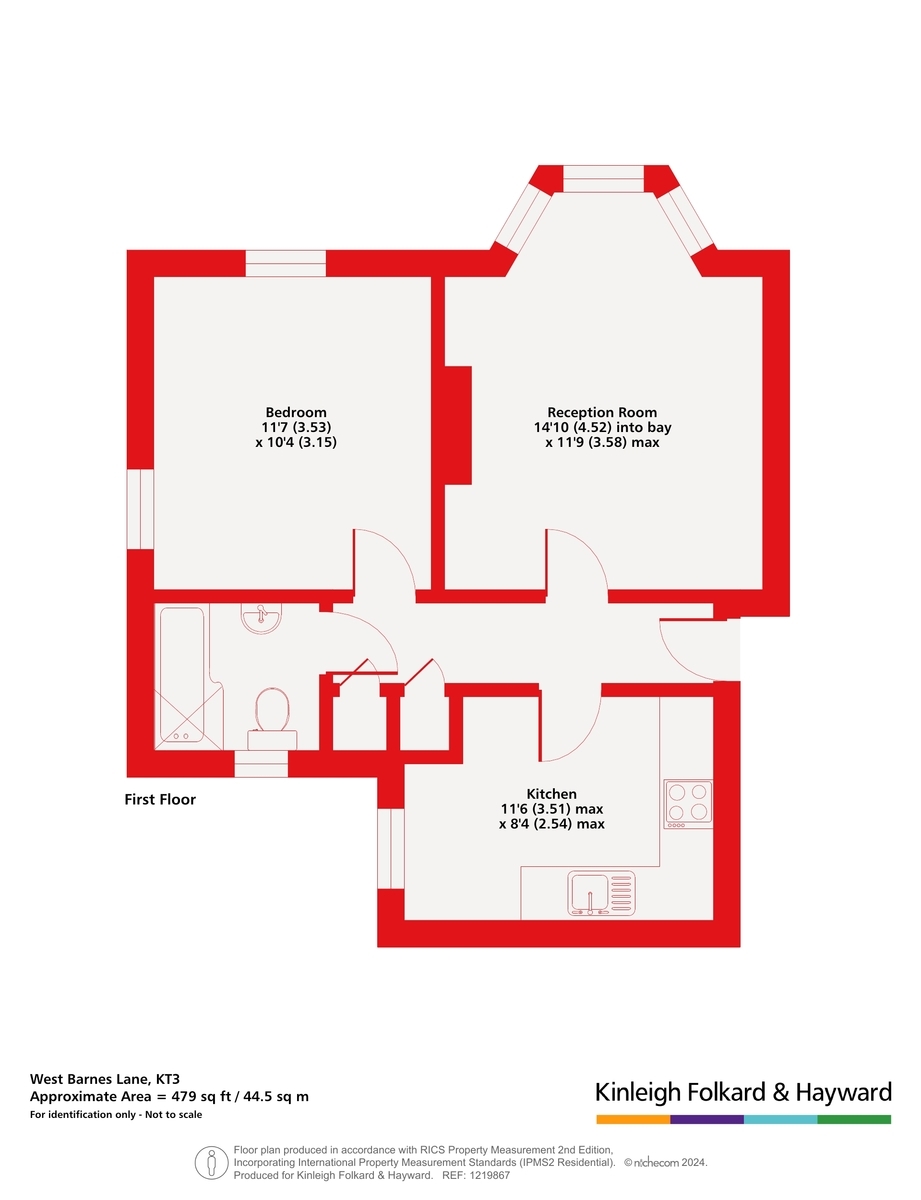 58 Malden Court,, West Barnes Lane, New Malden floorplan