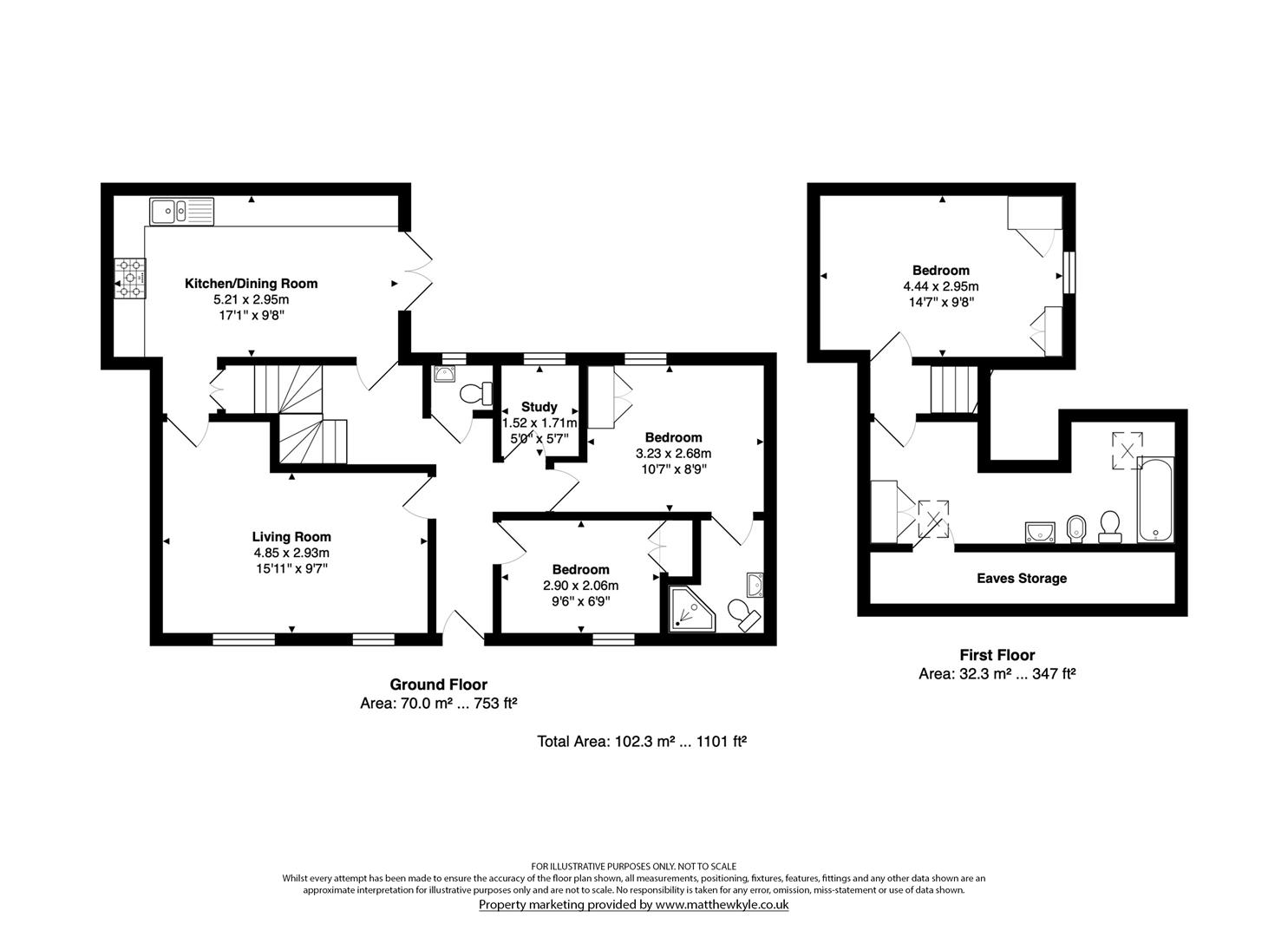 9 Highfield Farm, Mangrove Lane, Hertford floorplan