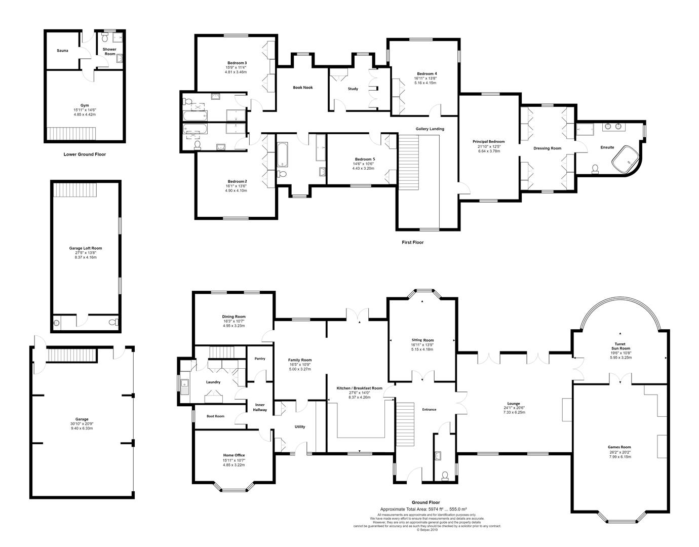 325, Gower Road, Swansea floorplan