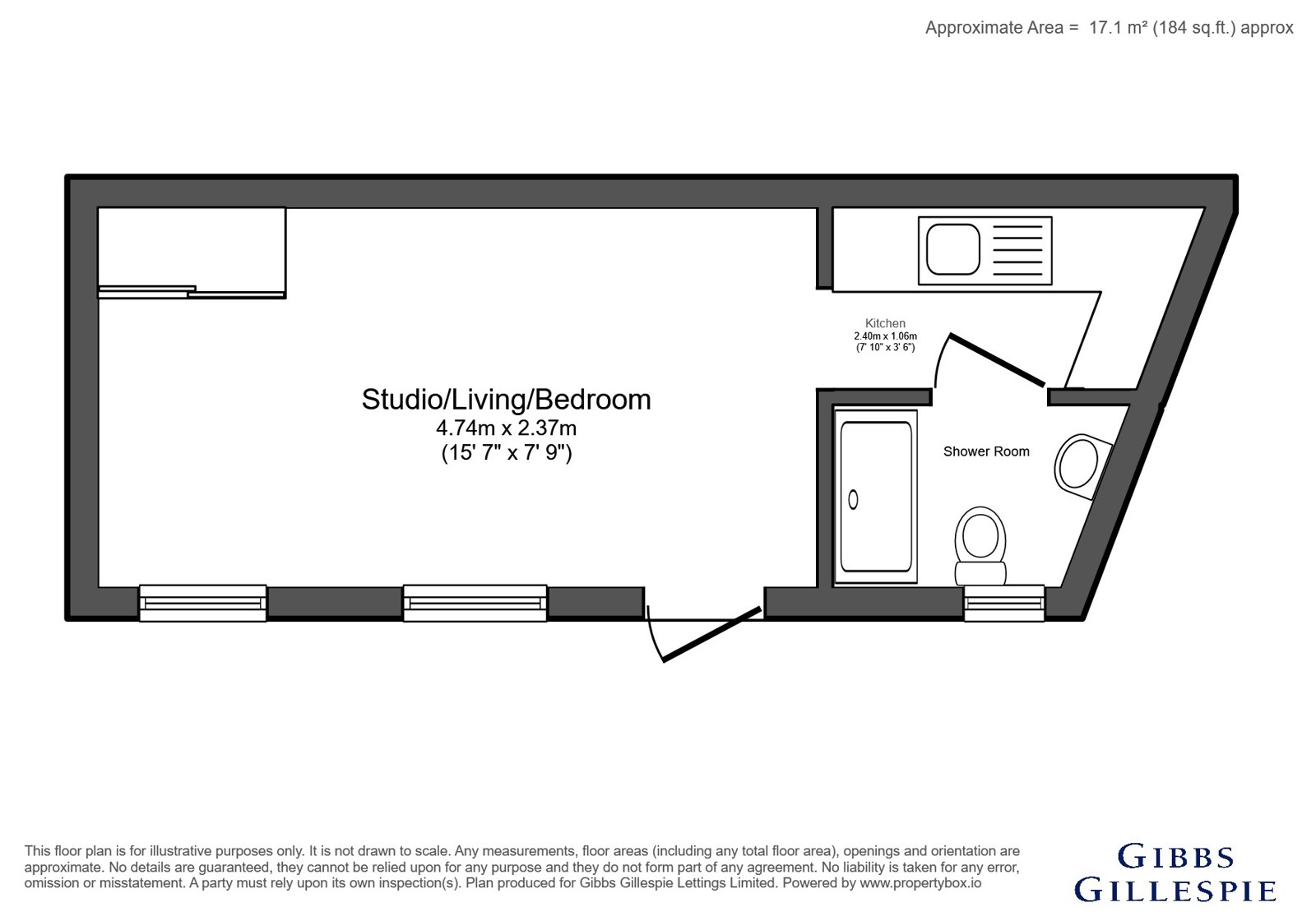 Wychwood Way (Annexe), Northwood floorplan