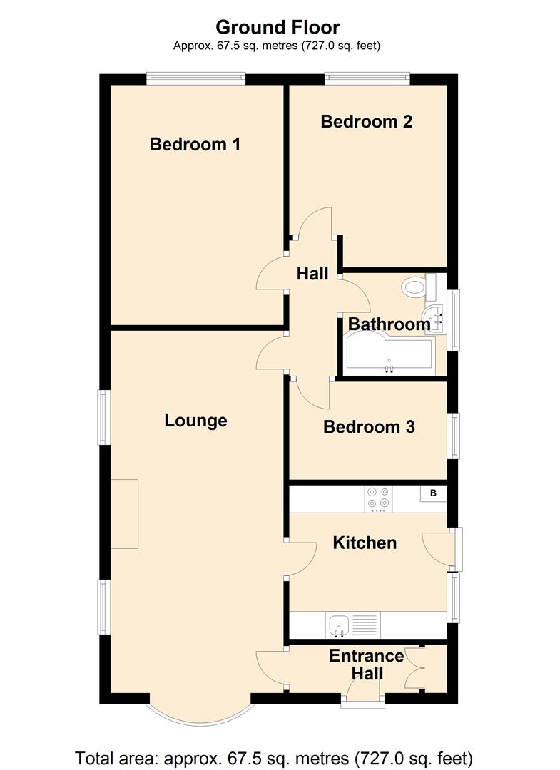 14, Wentworth Drive, Goole floorplan