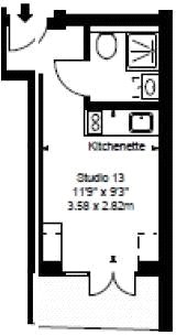 0 Bedrooms Studio to rent in Luminaire Apartments, Kilburn High Road, Kilburn, London NW6