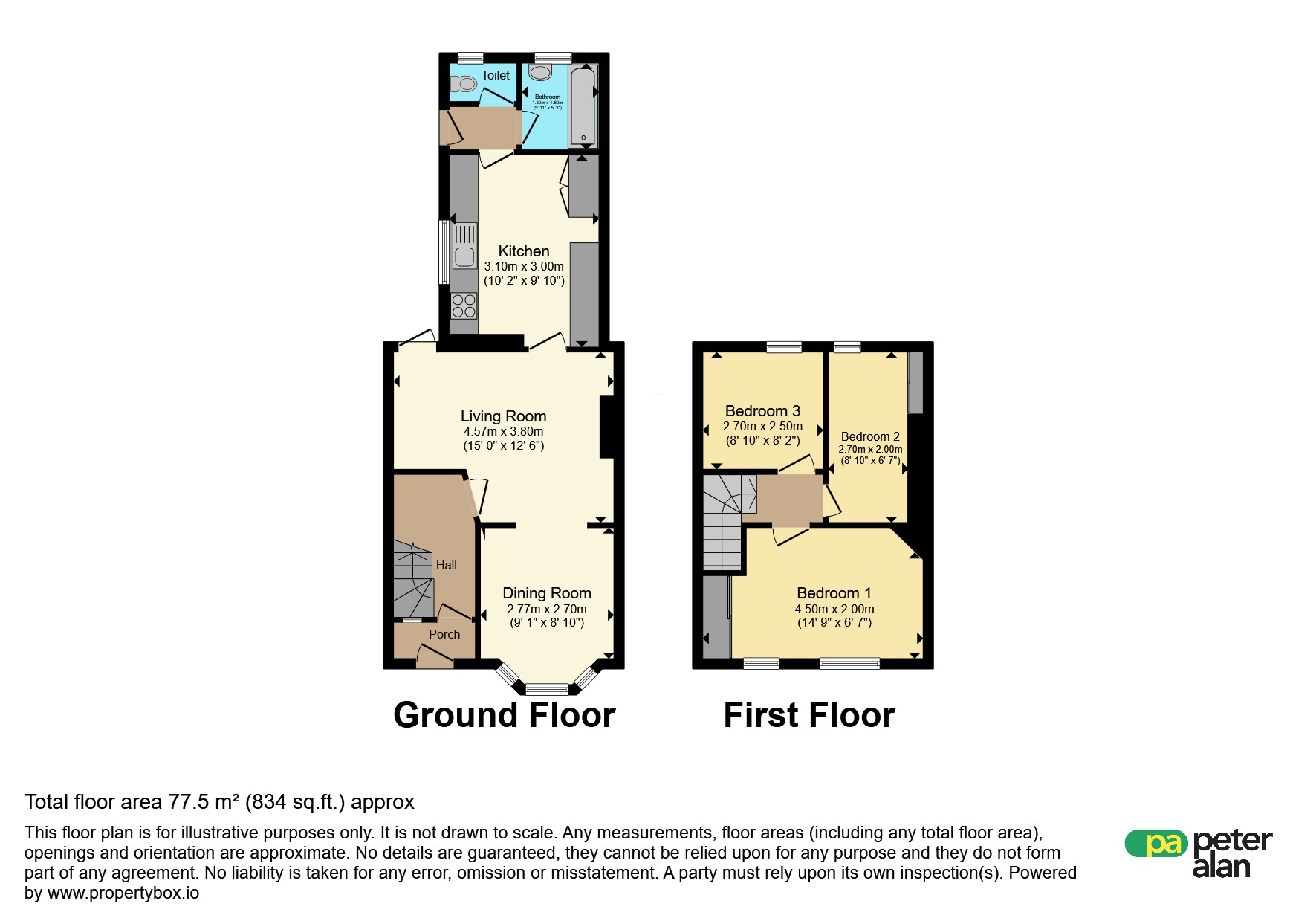 9, Morgan Street, Caerphilly floorplan