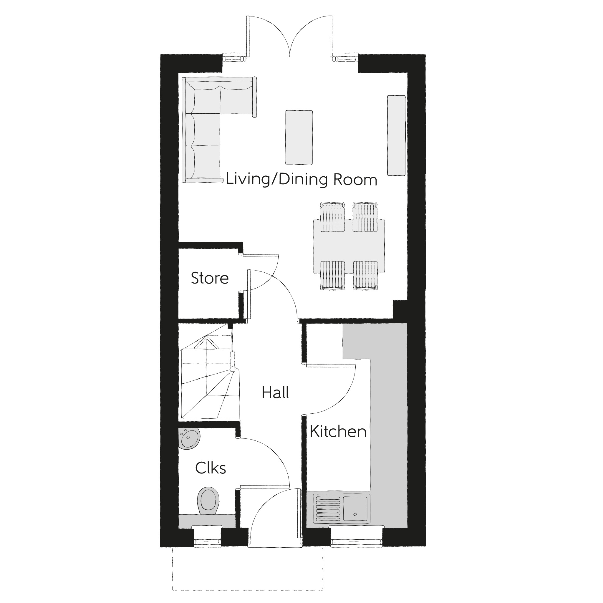 48, High Road, Trimley St Martin, Felixstowe floorplan