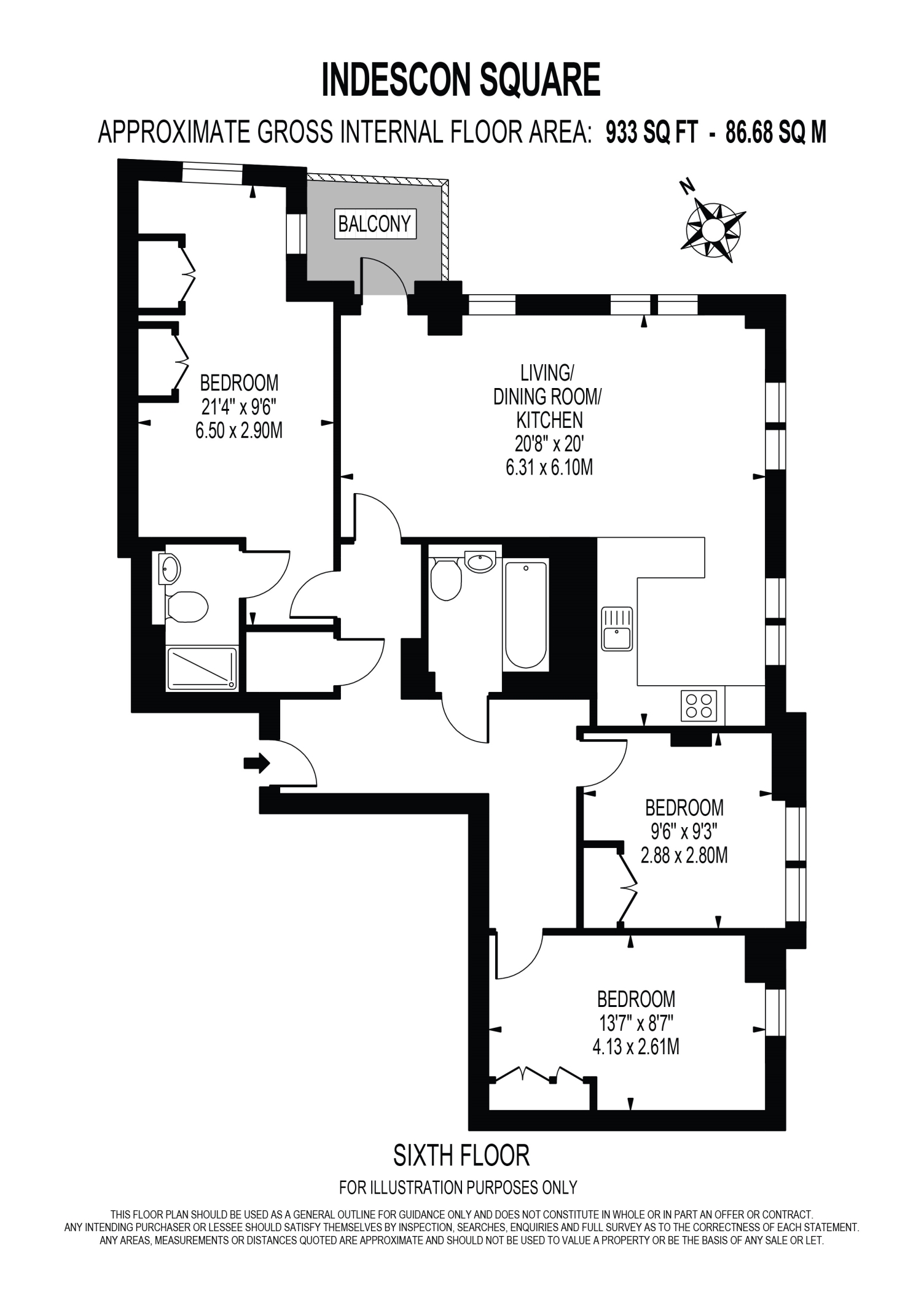 Indescon Square, London floorplan