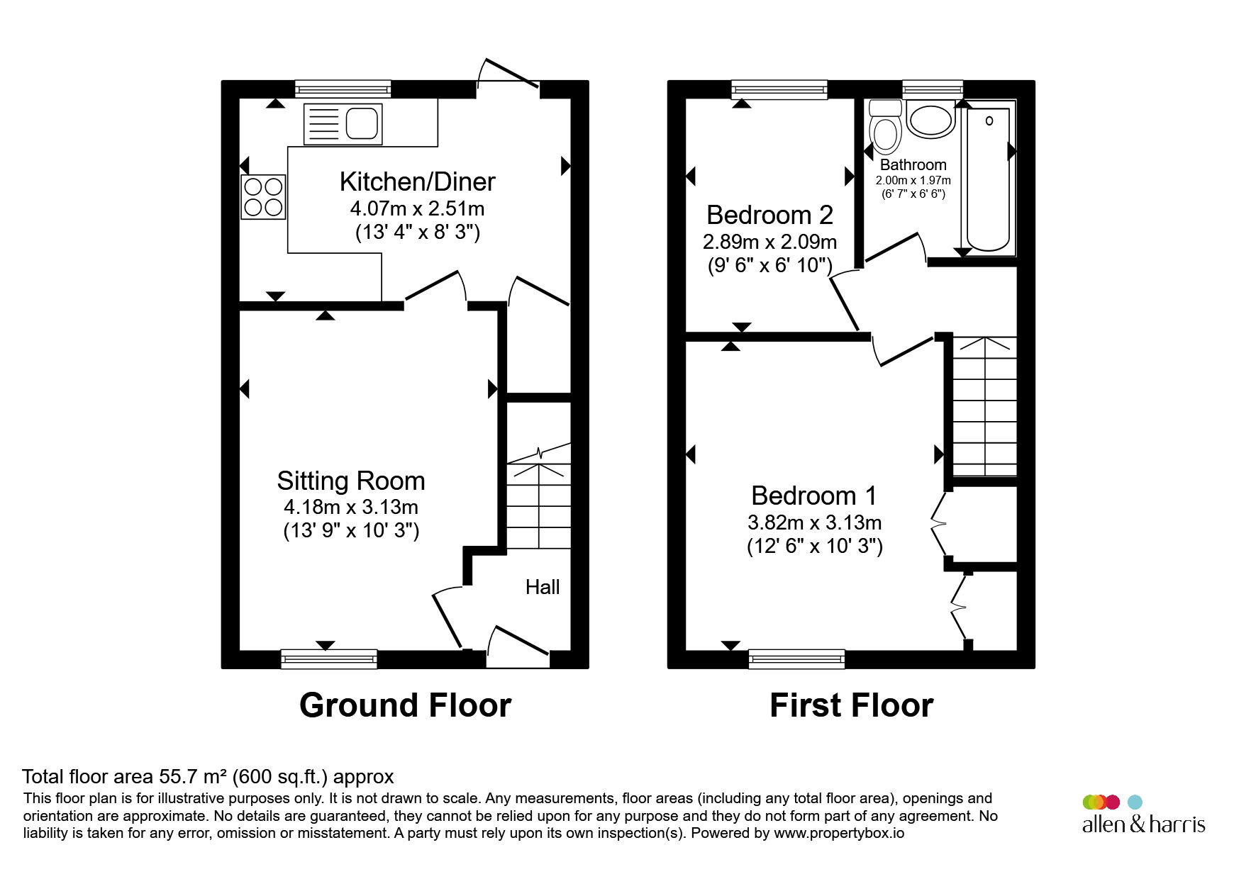 6, Chives Way, Swindon floorplan