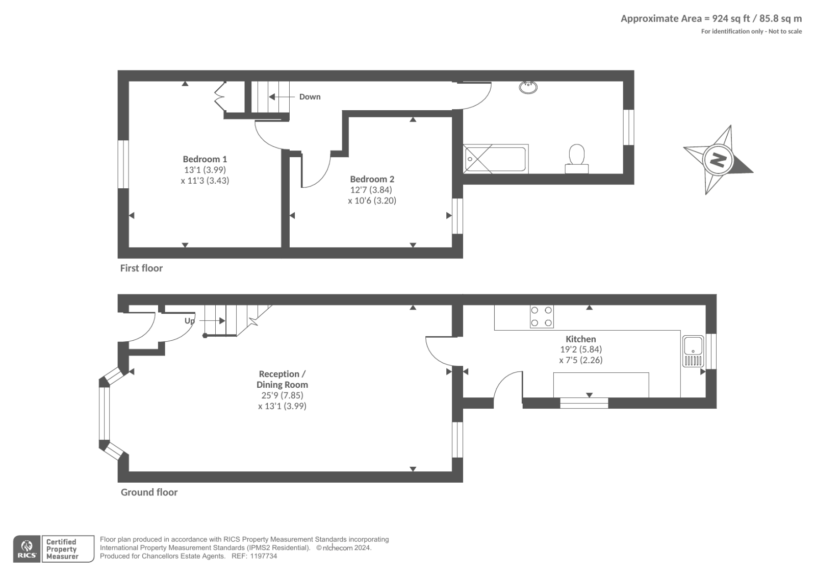 4, Volta Road, Swindon floorplan