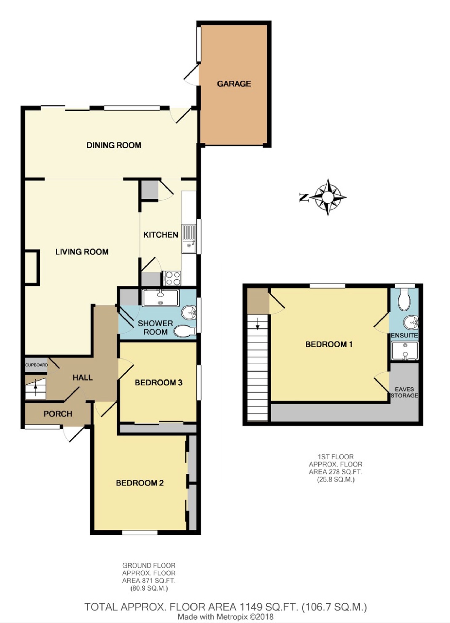 3 Bedrooms Semi-detached bungalow for sale in Nursery Road, Meopham, Gravesend DA13