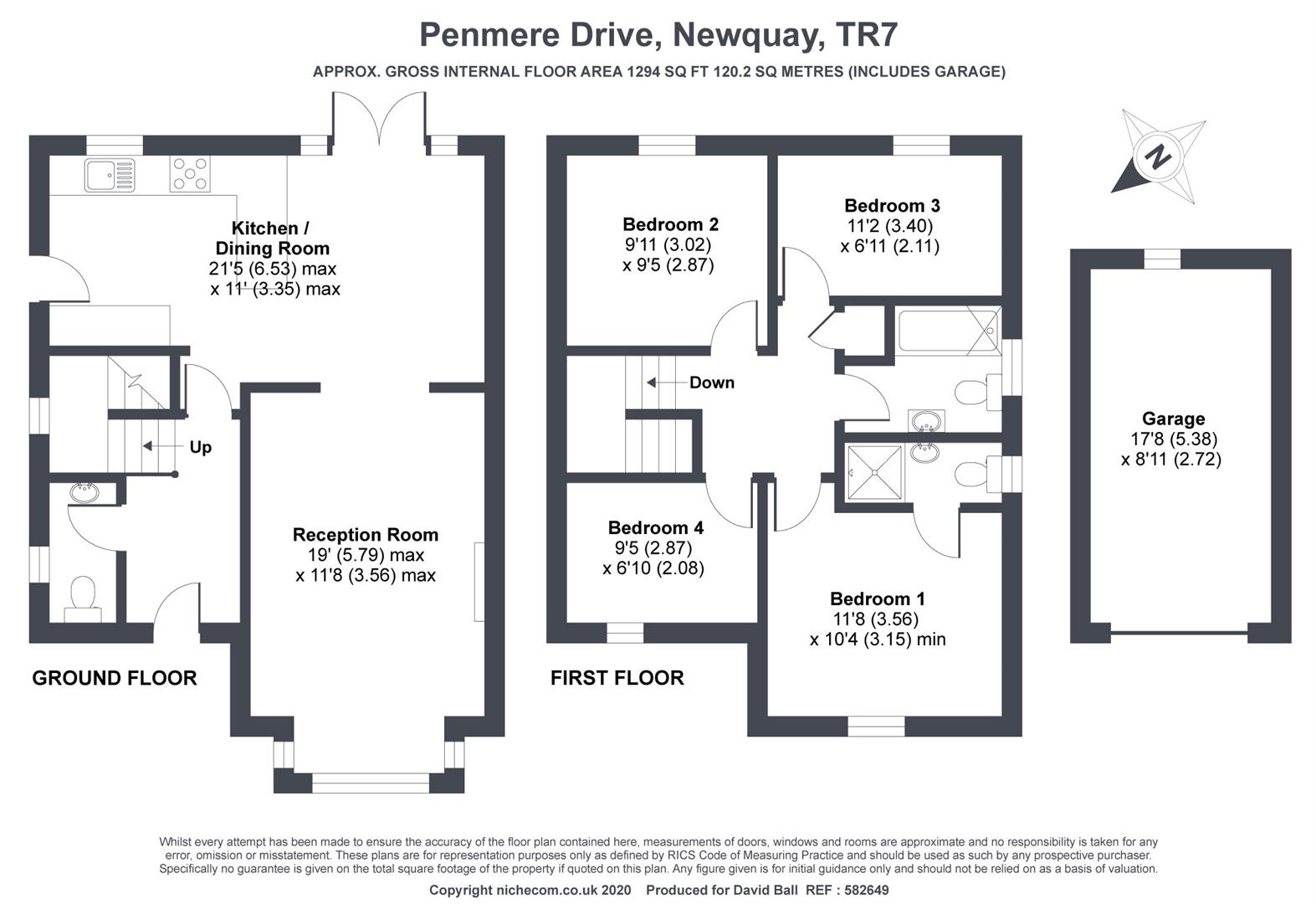 4 bed detached house for sale in Penmere Drive, Newquay TR7 Zoopla