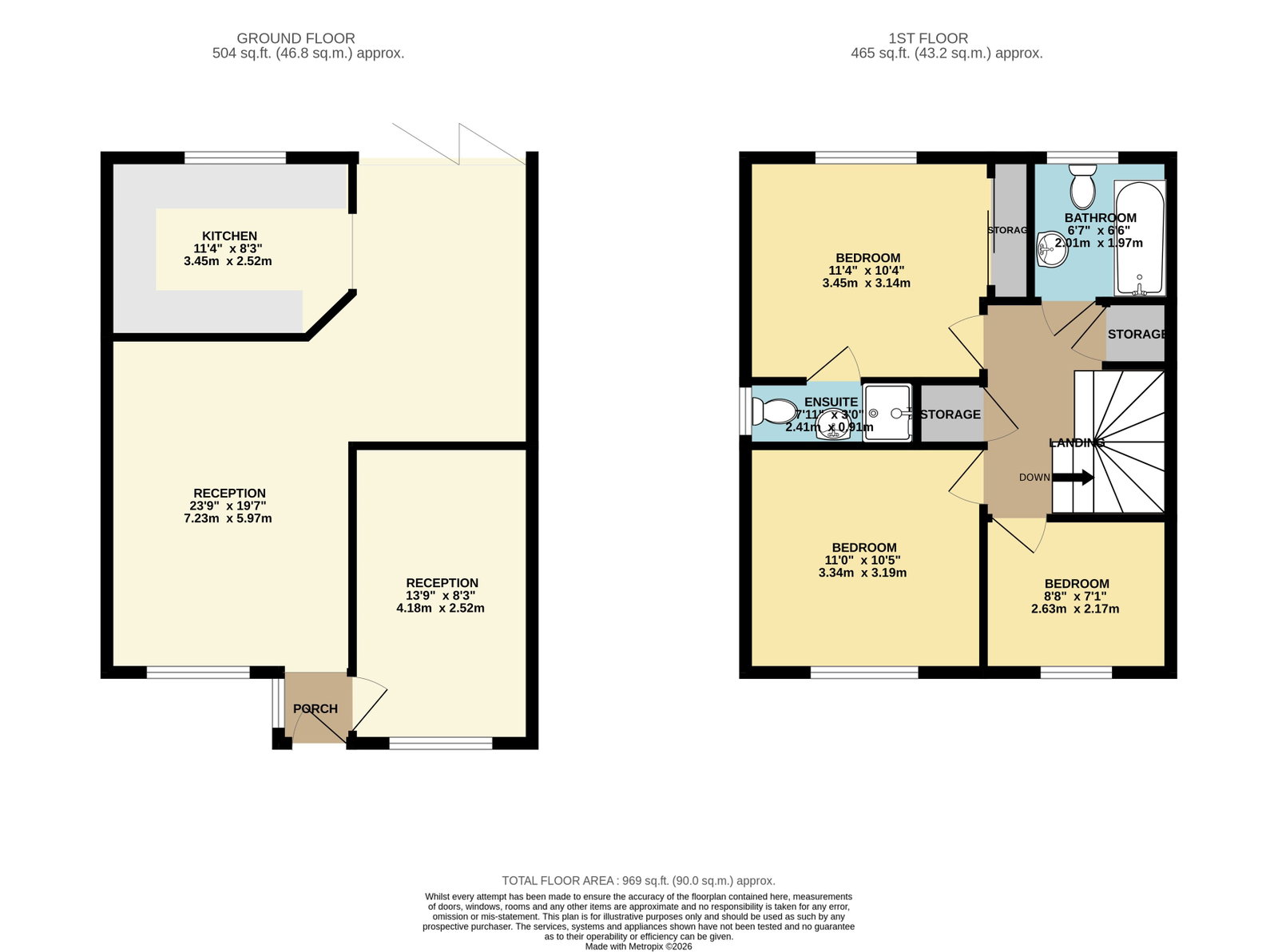 29, Tir-Berllan, Blackwood floorplan