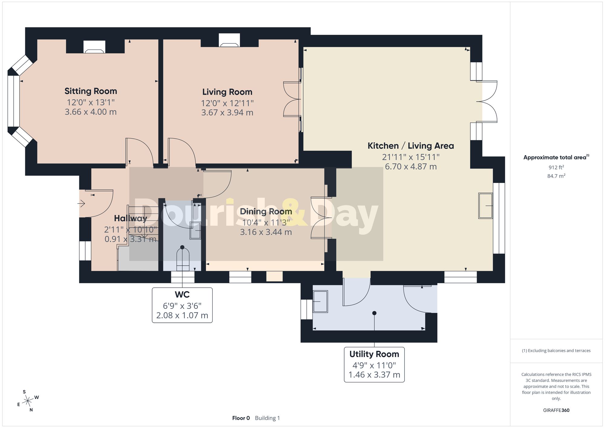 56 Rowley Bank, Stafford floorplan