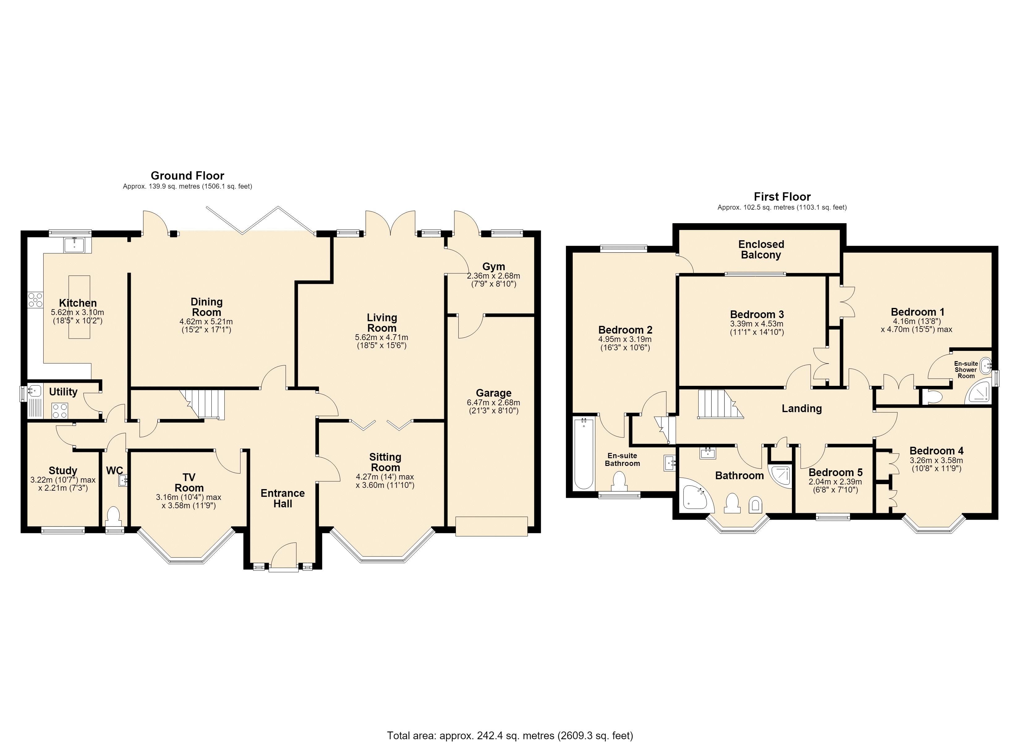 34, Bellfield Avenue, Harrow Weald floorplan