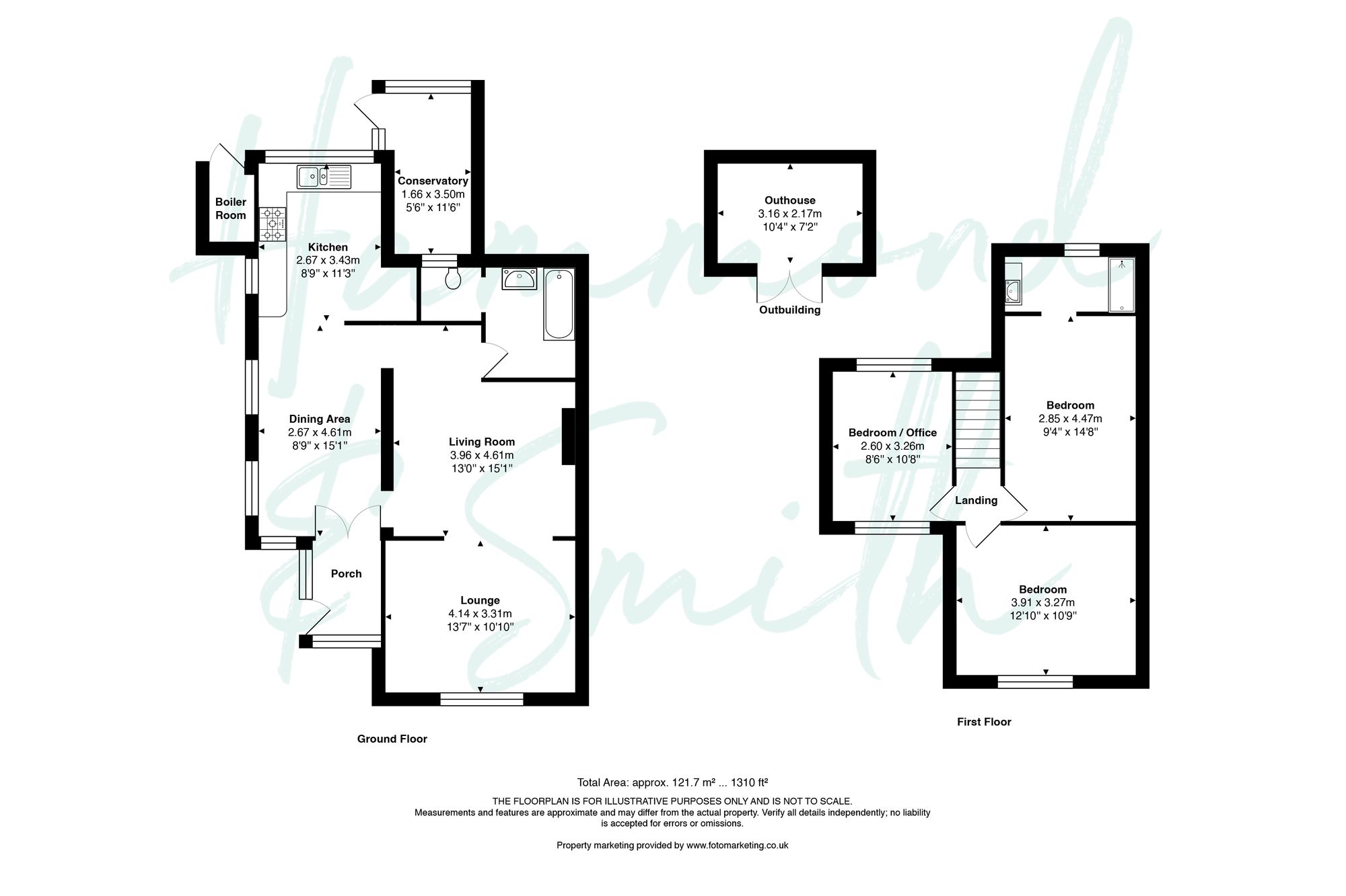 58 Weald Hall Lane, Epping floorplan