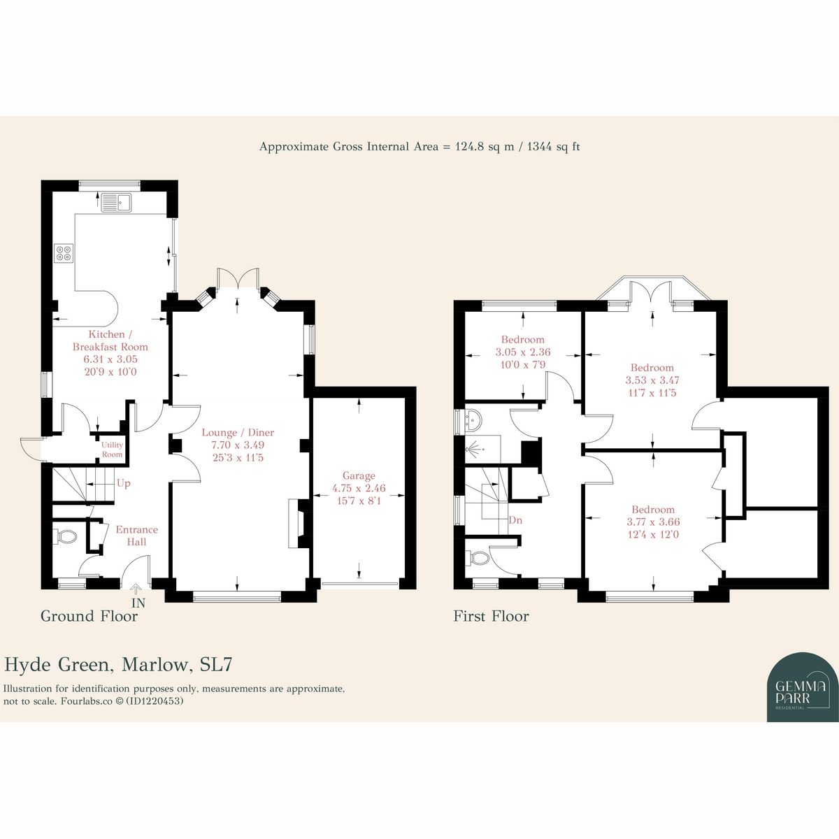 13, Hyde Green, Marlow floorplan