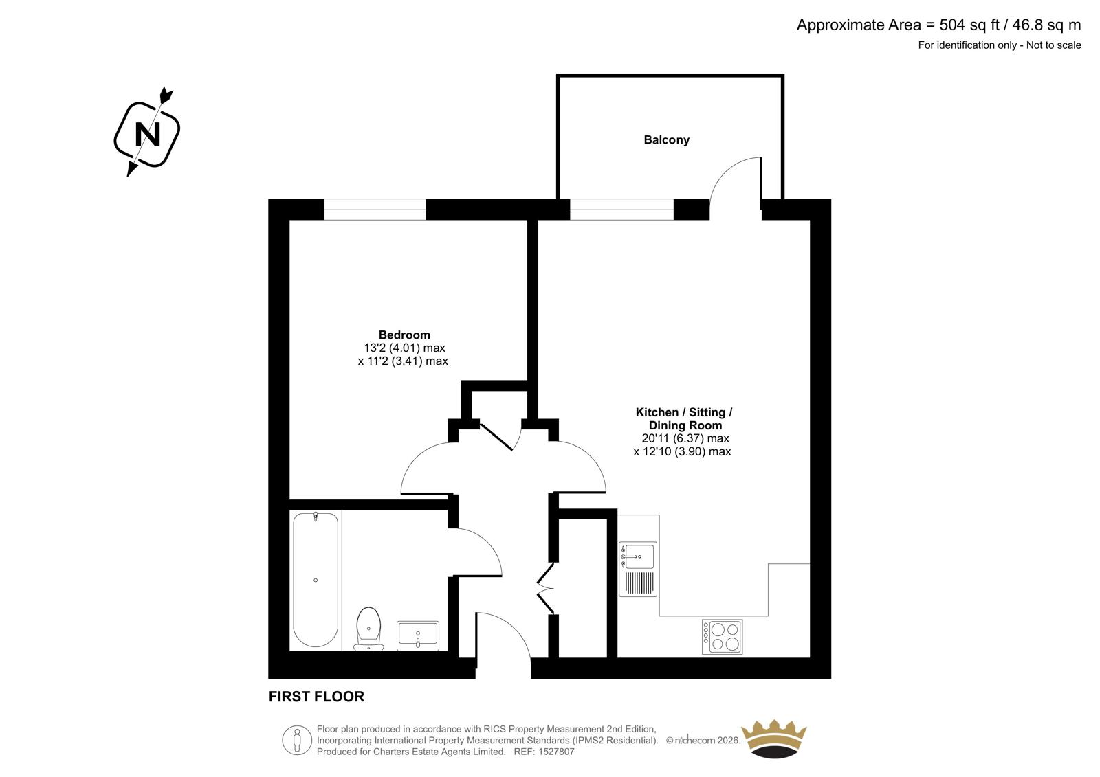32 Elm Quay,, Thomas Blake Avenue, Hampshire floorplan