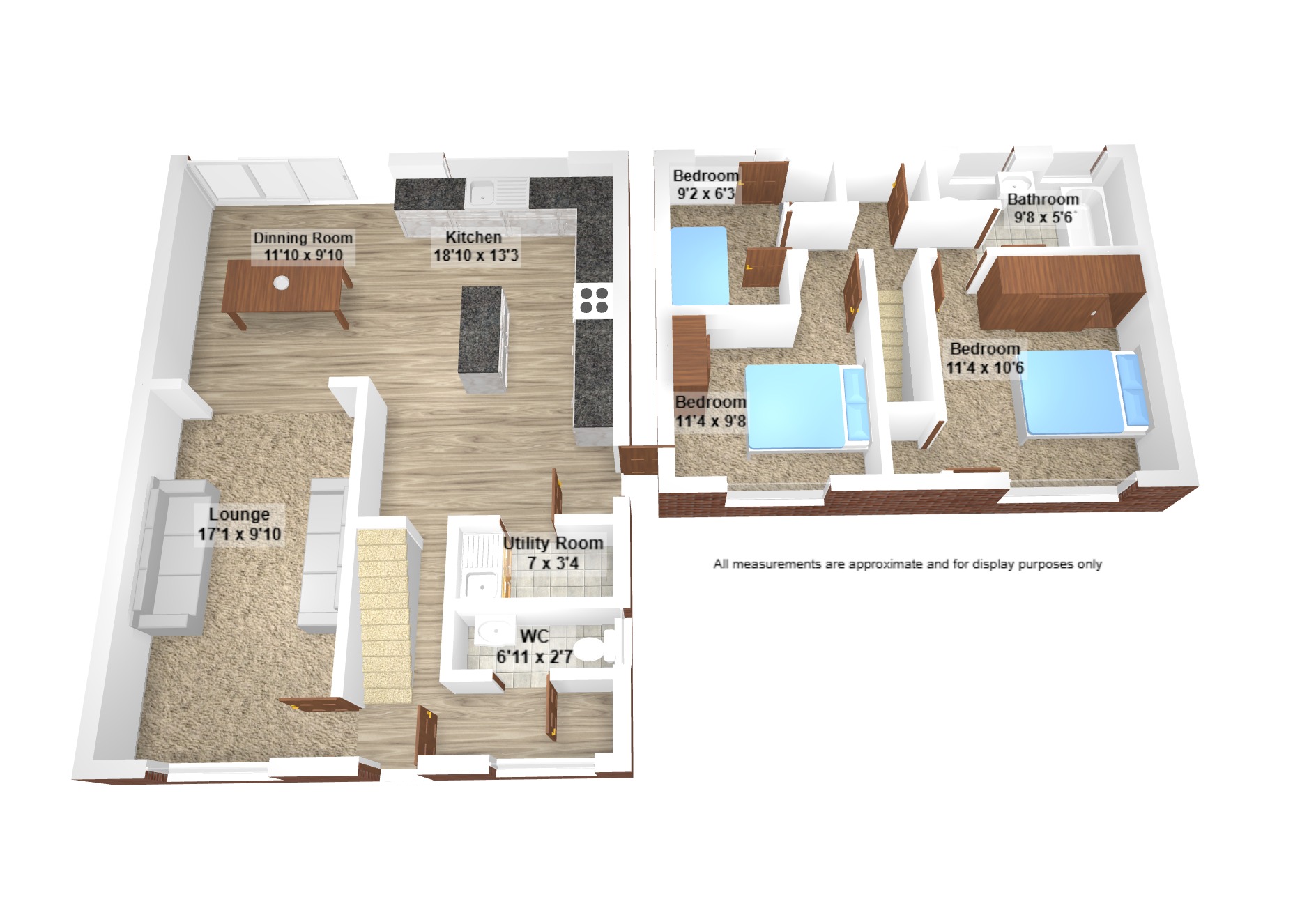 67, Kathleen Ferrier Crescent, Basildon floorplan