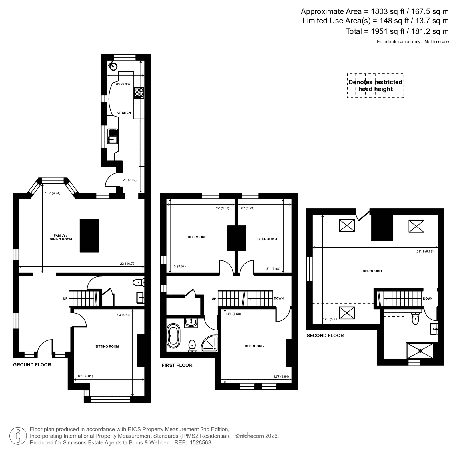 Hale Road, Farnham floorplan