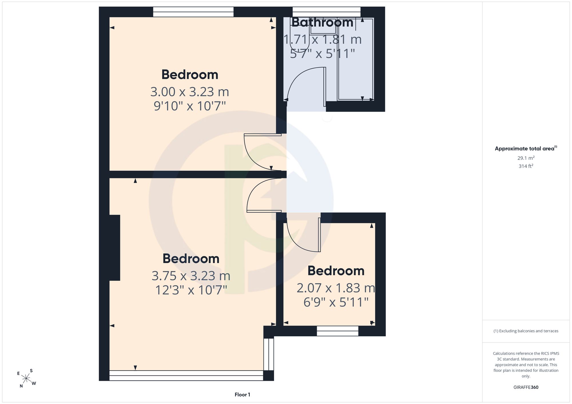 164, St. Pauls Avenue, Harrow floorplan