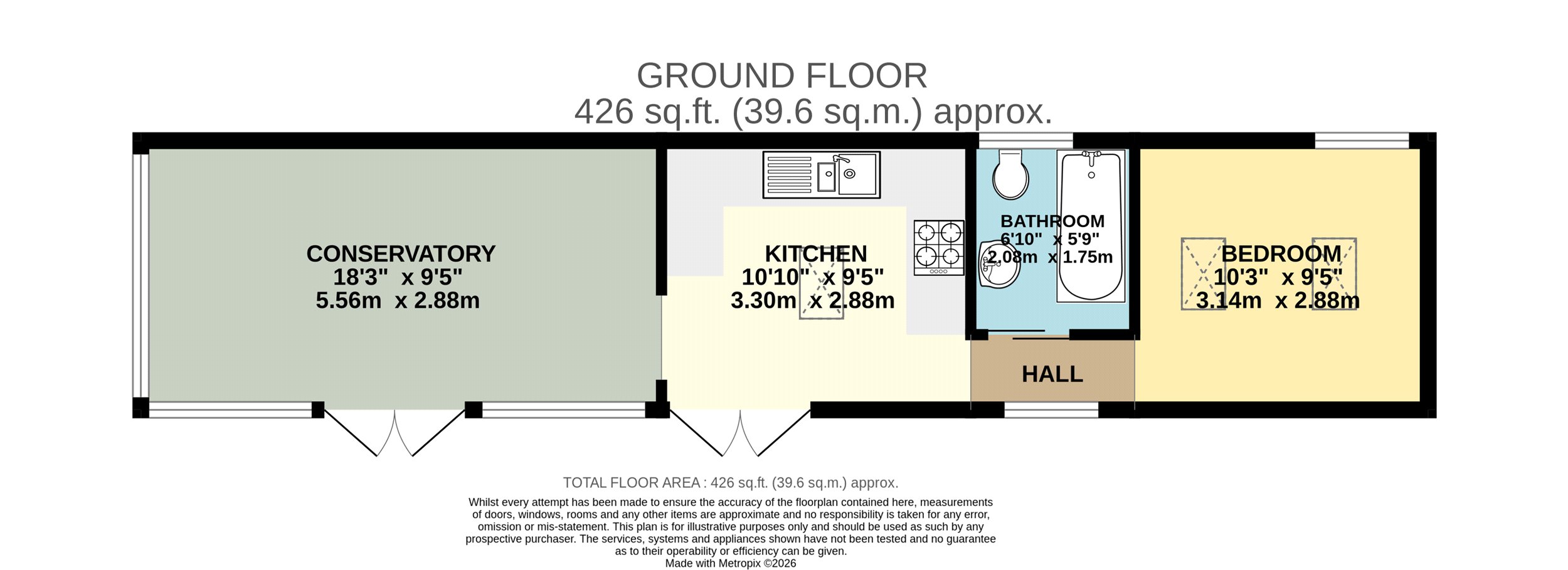 North Furze Farm,, Shebbear, Devon floorplan