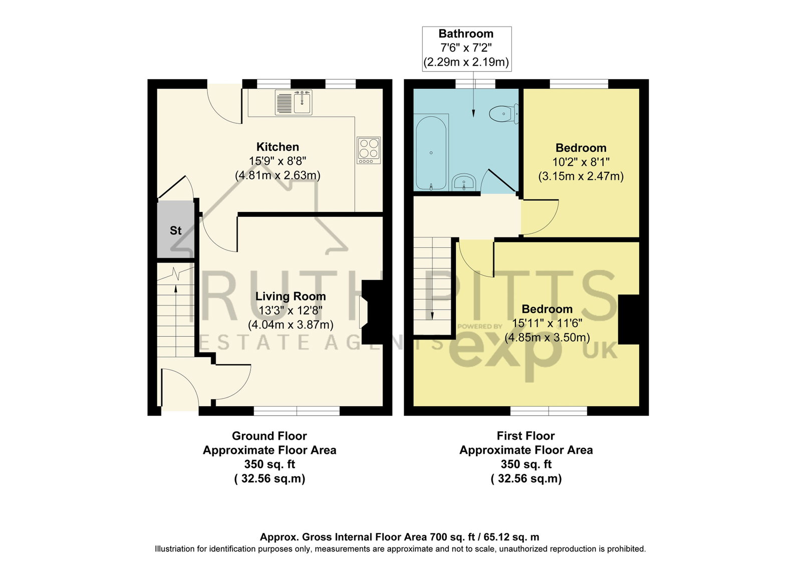 9, Fernside, Wakefield floorplan