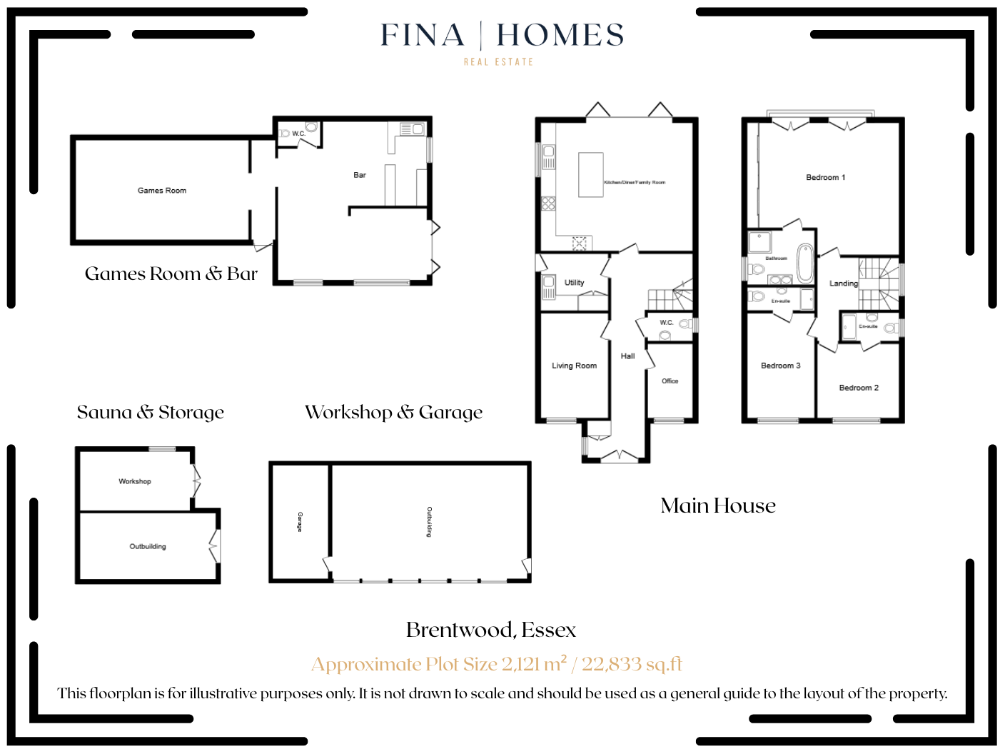 Clyde Lodge Farm,, Lower Dunton Road, Brentwood floorplan