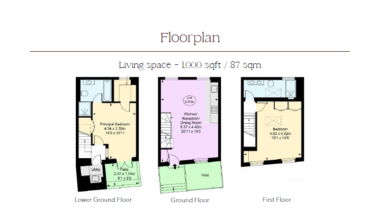 5A, Rutland Gate, London floorplan