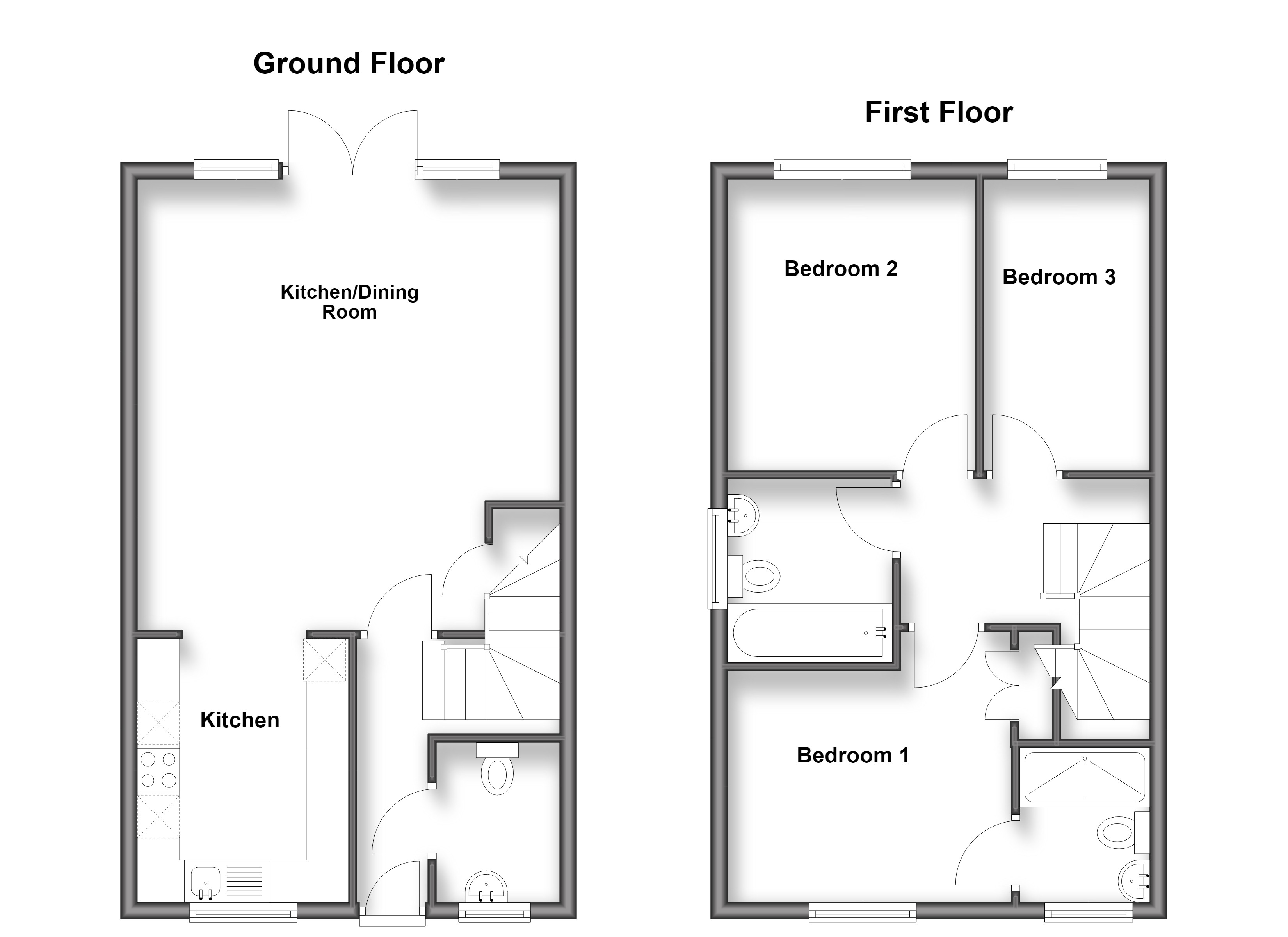 4, Longsole Way, Maidstone floorplan